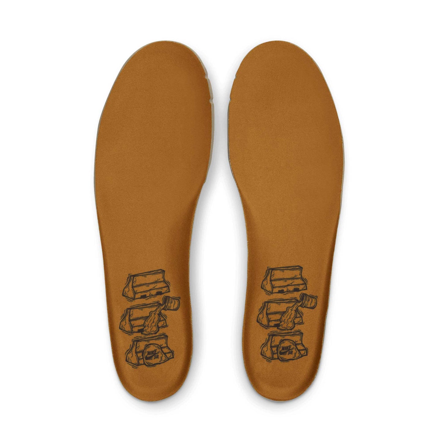 Nike SB Dunk Low Pro Premium, midnight navy/midnight navy - desert ochre - Tiki Room Skateboards - 7