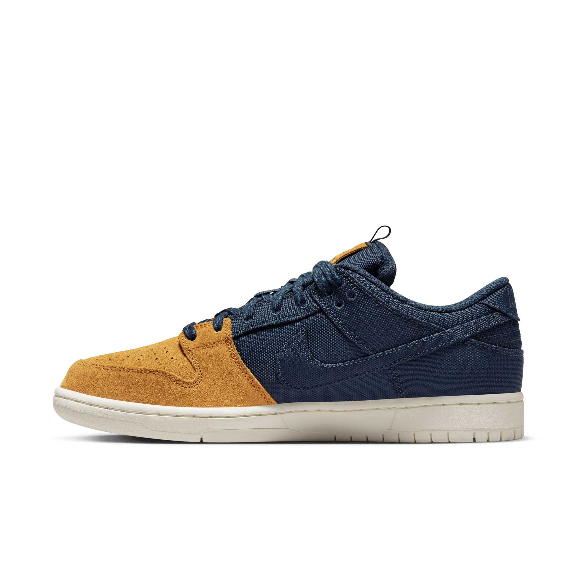 Nike SB Dunk Low Pro Premium, midnight navy/midnight navy - desert ochre - Tiki Room Skateboards - 10