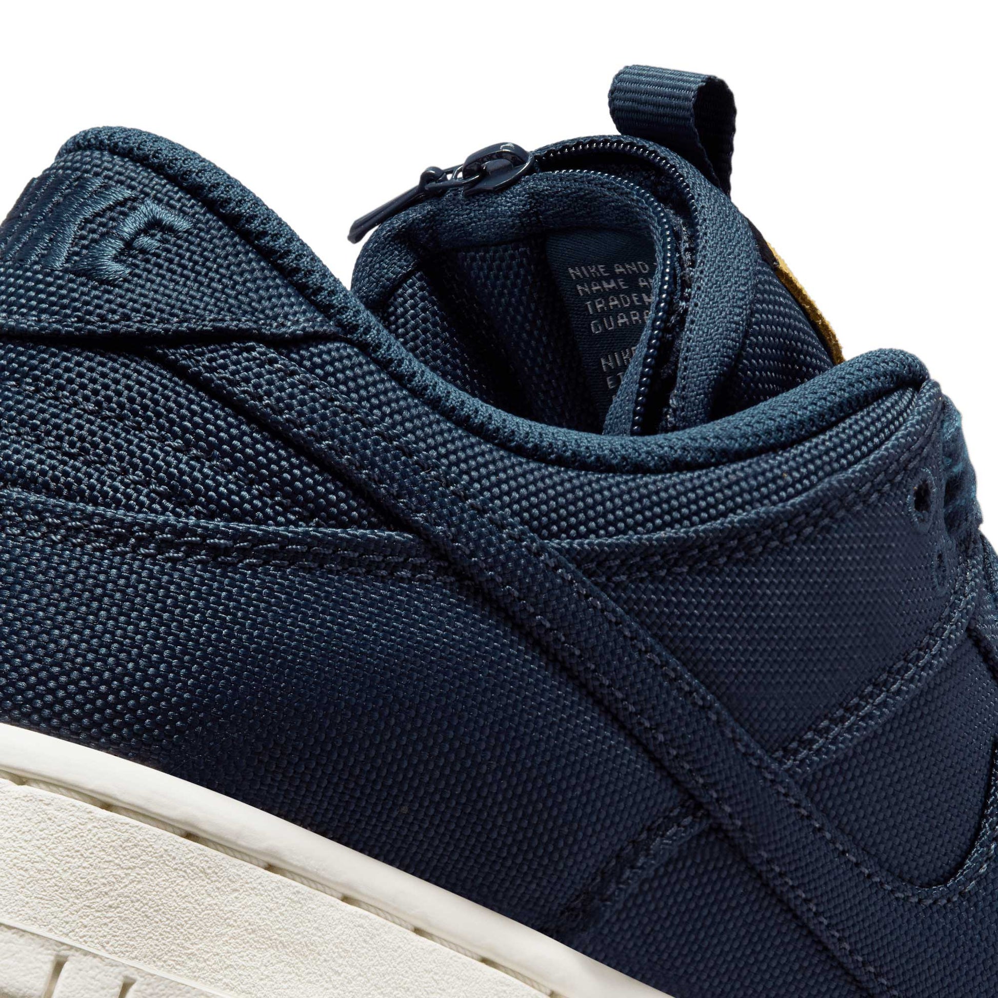 Nike SB Dunk Low Pro Premium, midnight navy/midnight navy - desert ochre - Tiki Room Skateboards - 5
