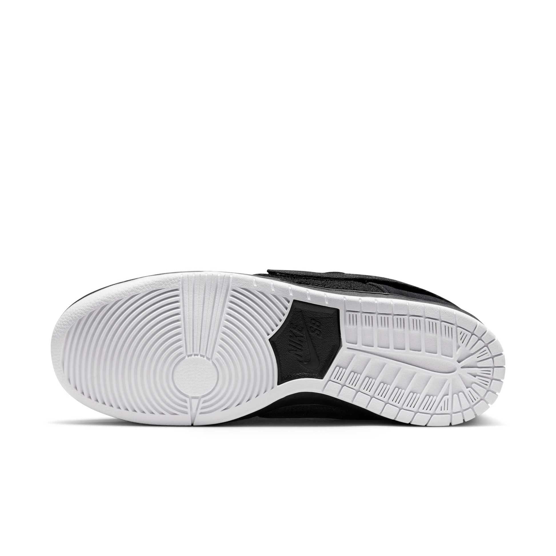 Nike SB Dunk Low Pro QS Gnarhunters, black/black - white - Tiki Room Skateboards - 7