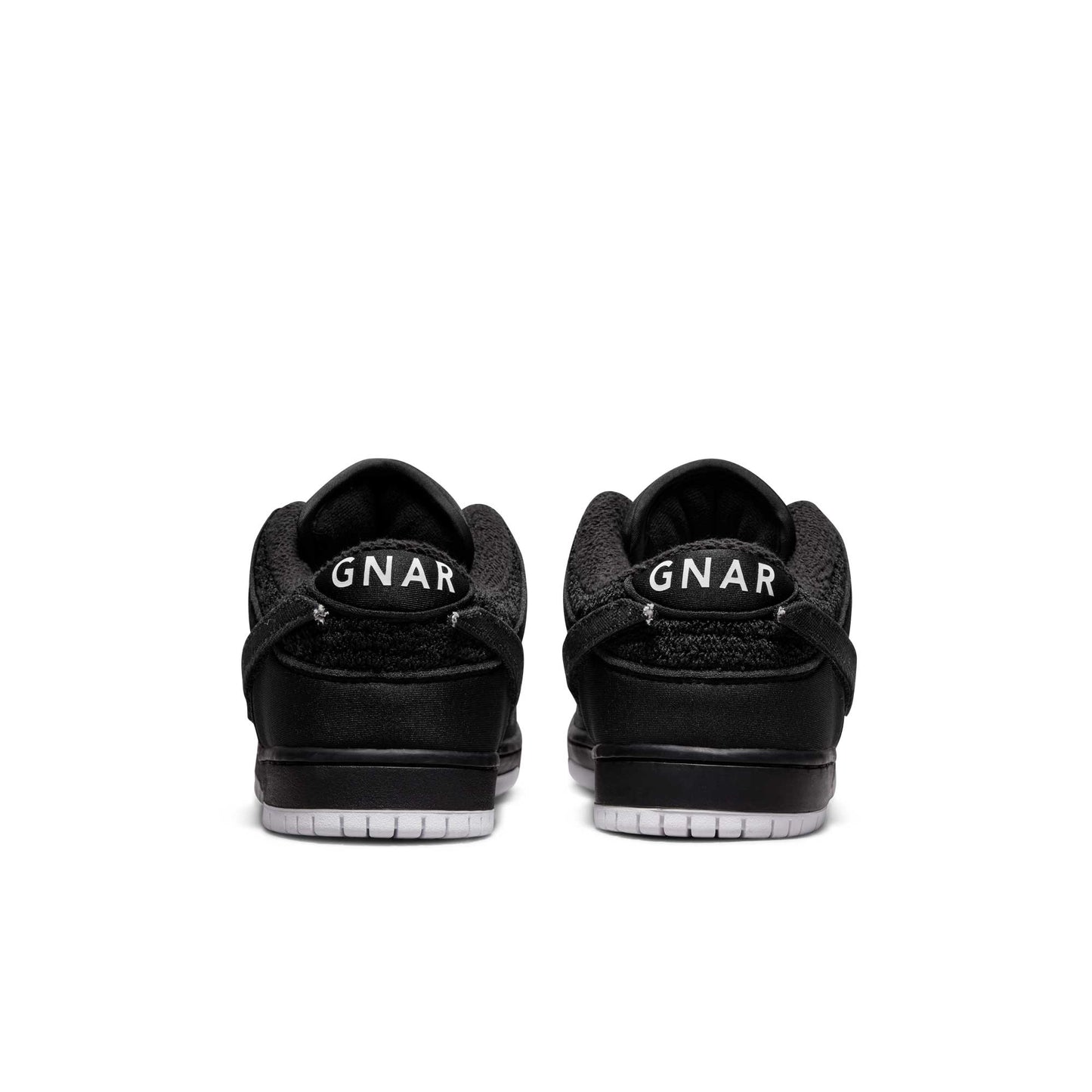 Nike SB Dunk Low Pro QS Gnarhunters, black/black - white - Tiki Room Skateboards - 16