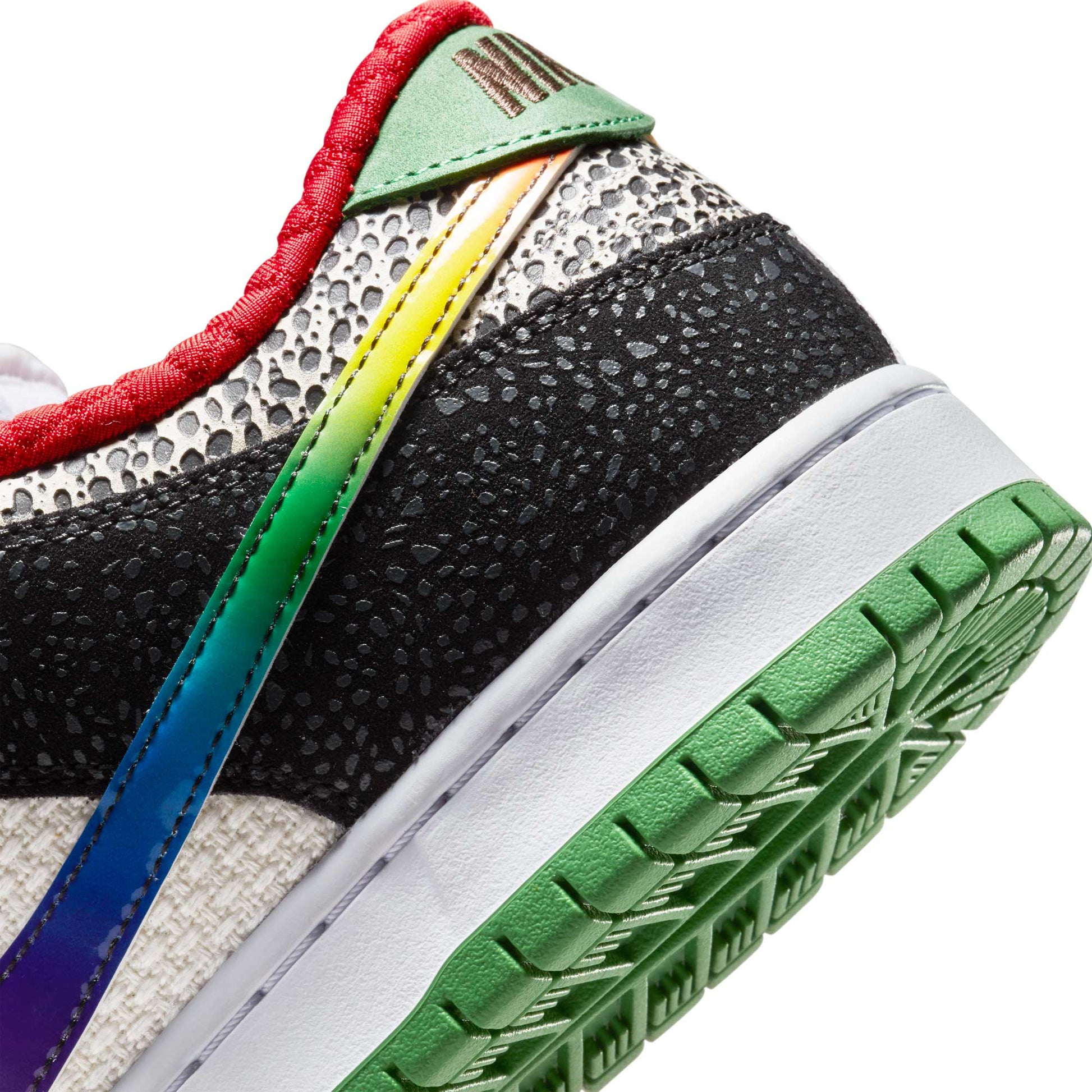 Nike SB Dunk Low Pro QS What the Paul, sport red/black - varsity maize - volt - Tiki Room Skateboards - 12