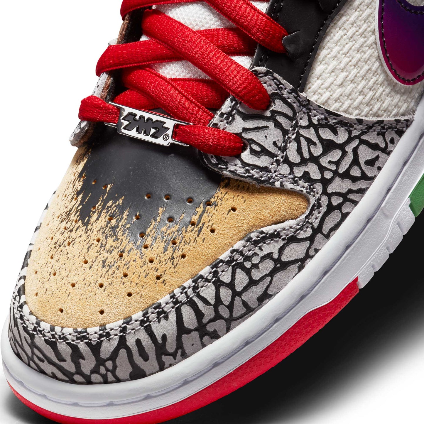 Nike SB Dunk Low Pro QS What the Paul, sport red/black - varsity maize - volt - Tiki Room Skateboards - 11