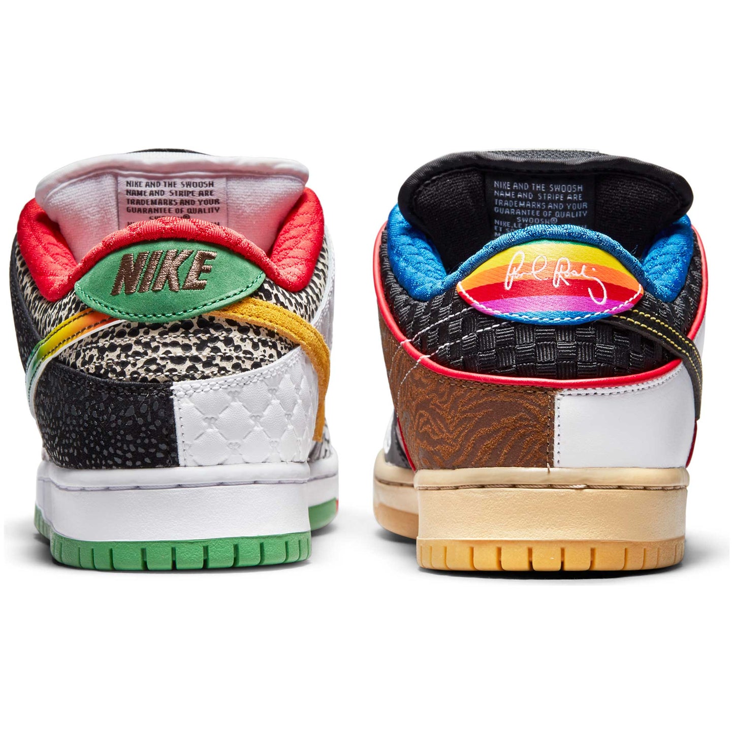 Nike SB Dunk Low Pro QS What the Paul, sport red/black - varsity maize - volt - Tiki Room Skateboards - 2