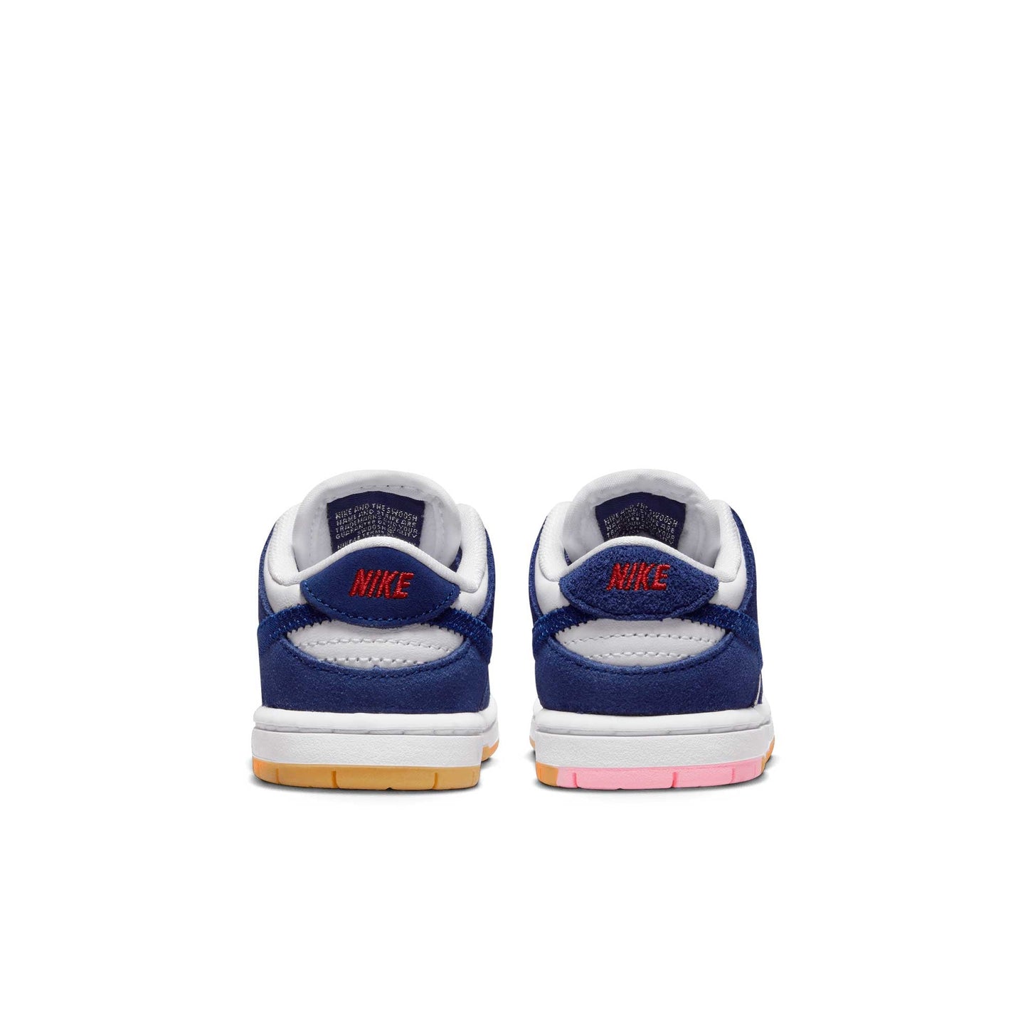 Nike SB Dunk Low Pro (Toddler), deep royal blue/deep royal blue - white - Tiki Room Skateboards - 2