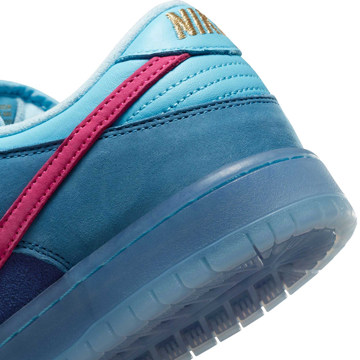 Nike SB Dunk Low X Run The Jewels, deep royal blue/active pink - blue chill - Tiki Room Skateboards - 11