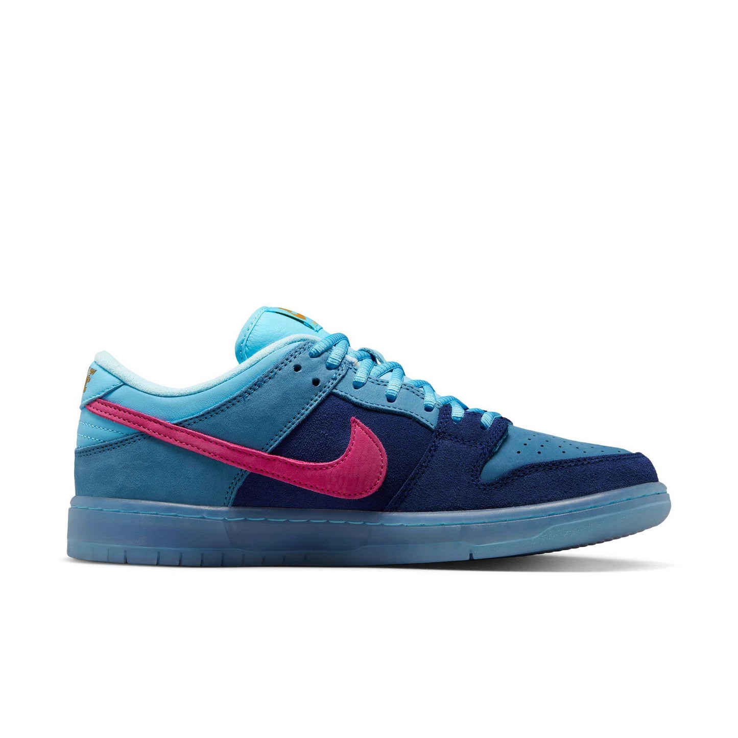 Nike SB Dunk Low X Run The Jewels, deep royal blue/active pink - blue chill - Tiki Room Skateboards - 8