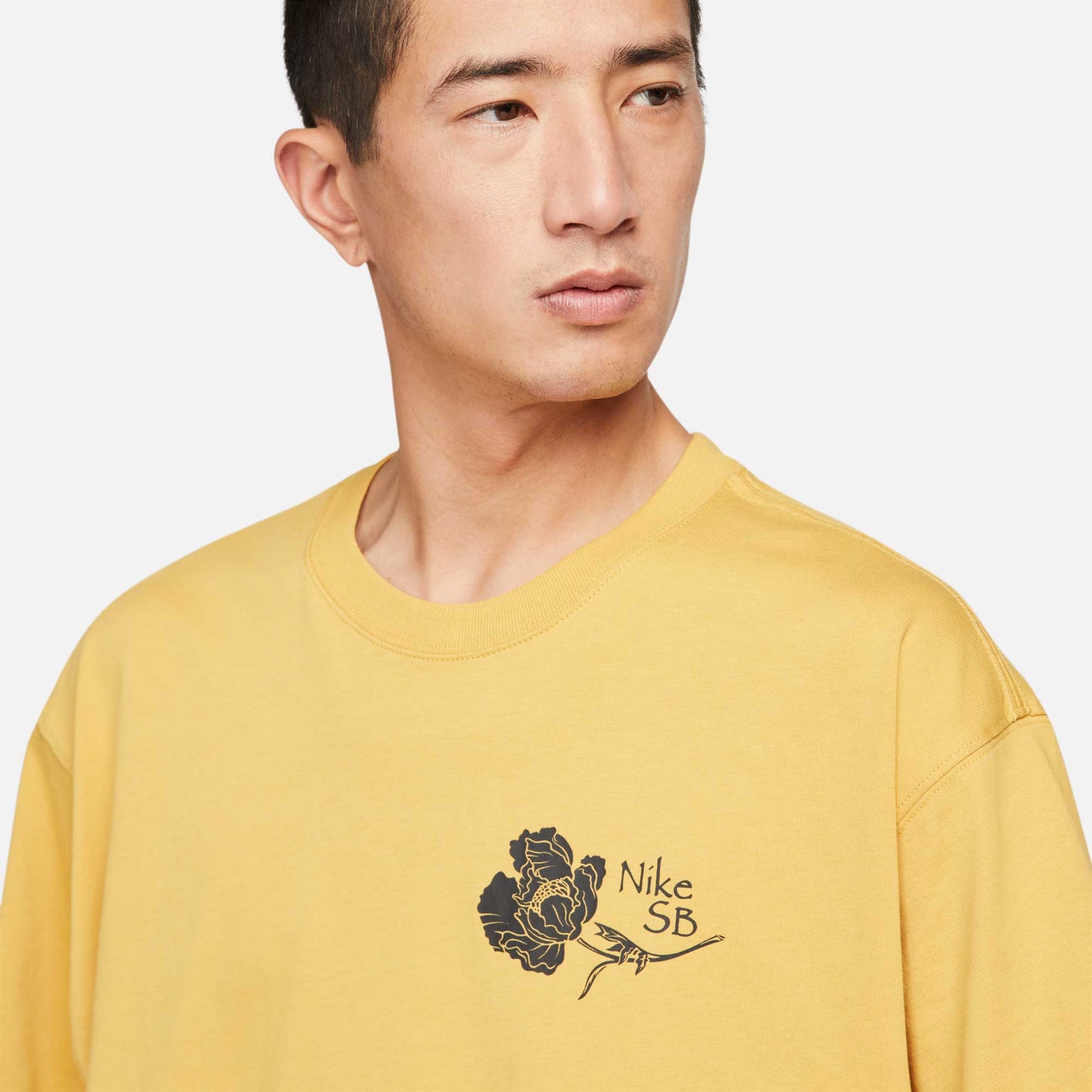 Nike SB Flower Skate T-Shirt, sanded gold - Tiki Room Skateboards - 2