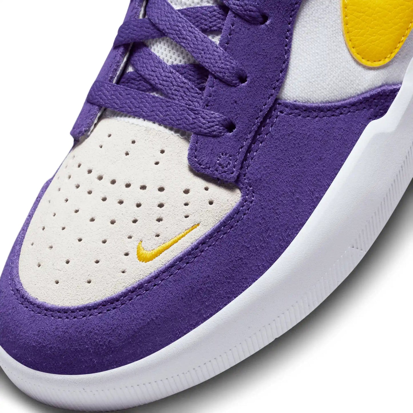 Nike SB Force 58, court purple/amarillo-white-white - Tiki Room Skateboards - 4