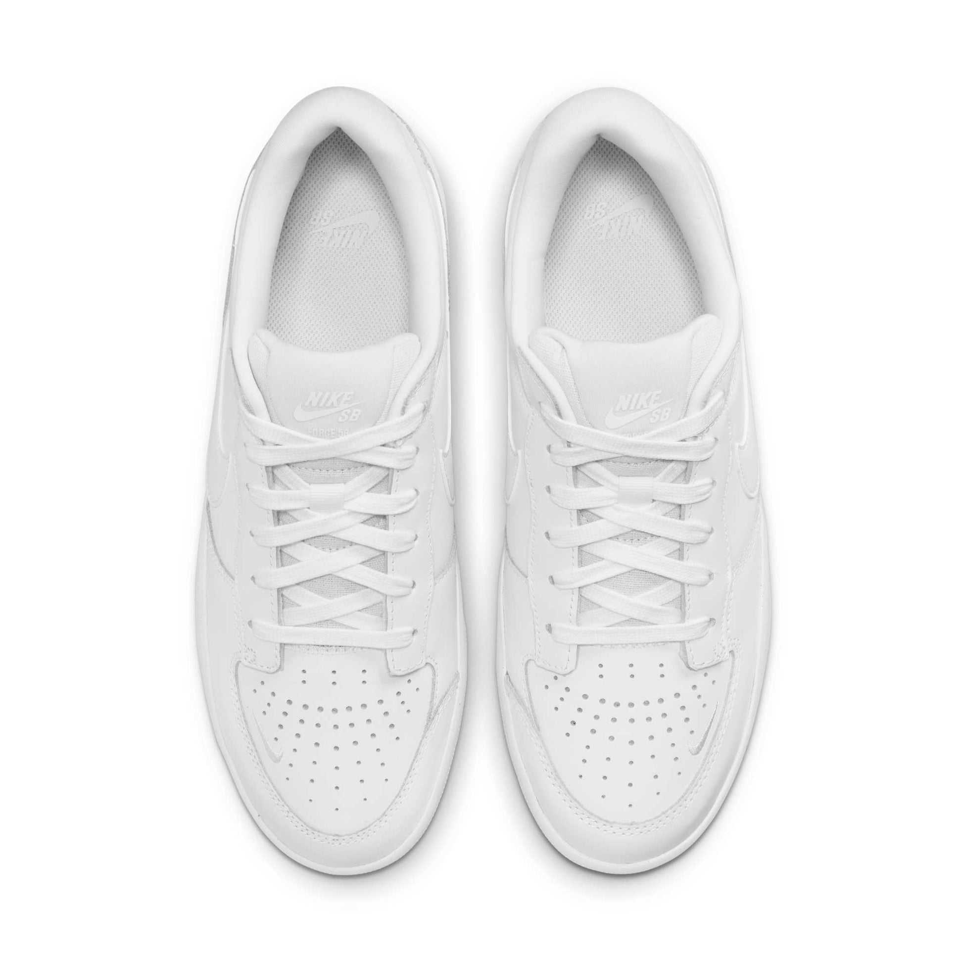 Nike SB Force 58 Premium, white/white-white-white - Tiki Room Skateboards - 4