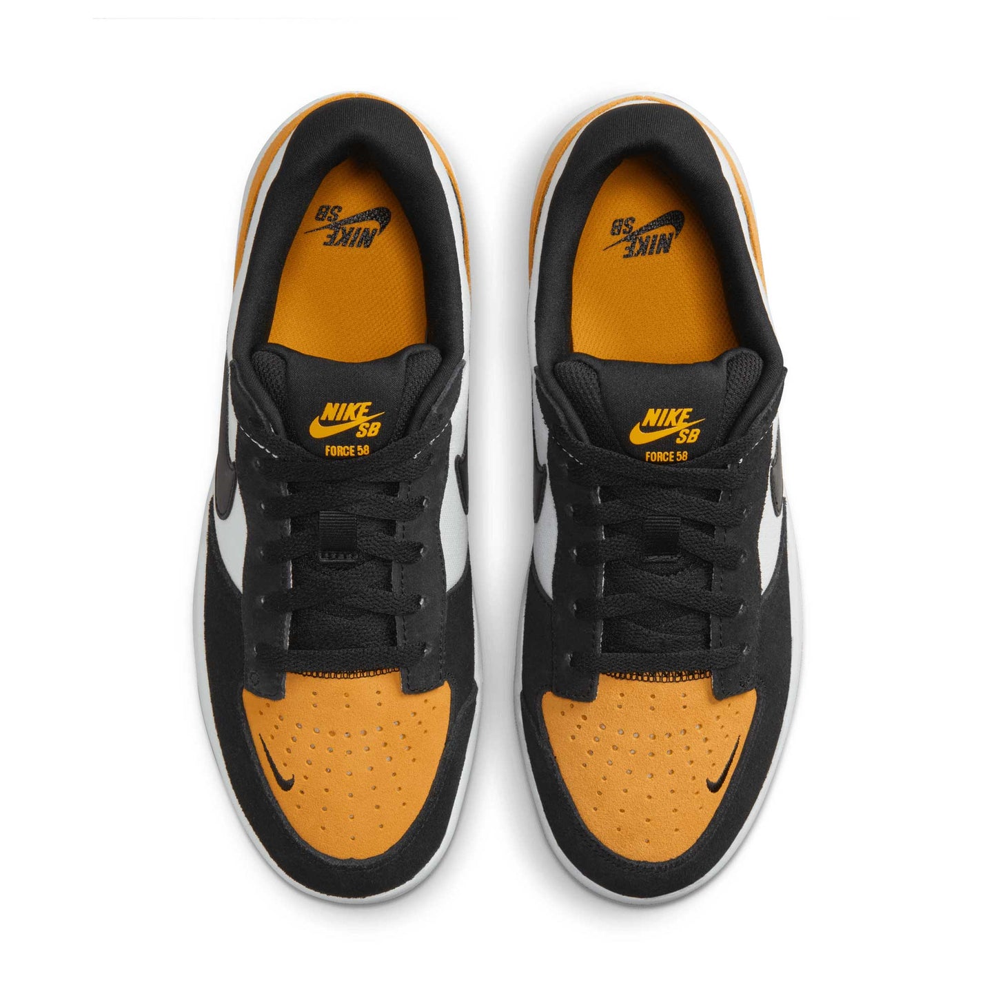 Nike SB Force 58, university gold/black-white - Tiki Room Skateboards - 5