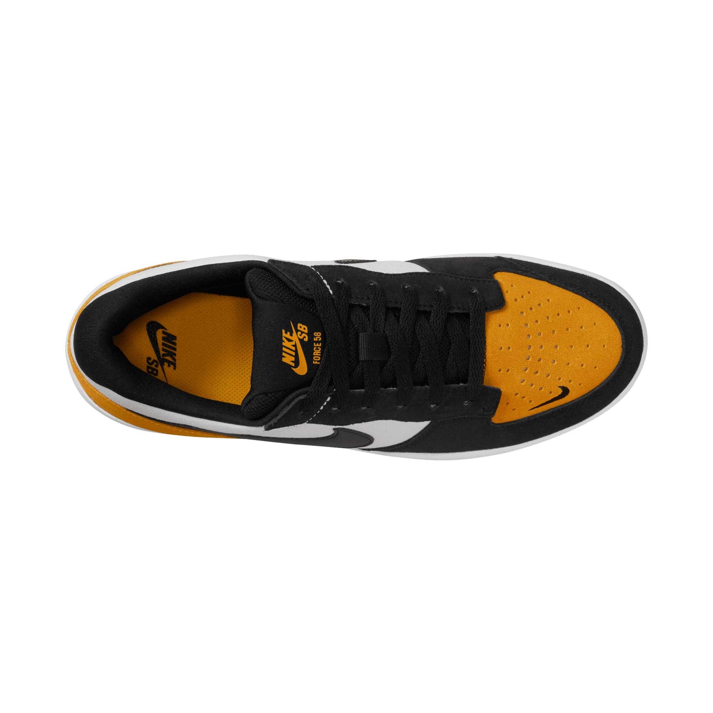 Nike SB Force 58, university gold/black-white - Tiki Room Skateboards - 9