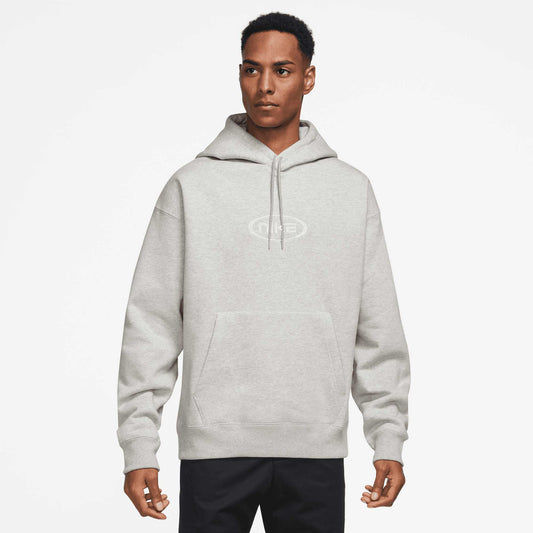 Nike SB HBR Hoody, grey heather/white - Tiki Room Skateboards - 1
