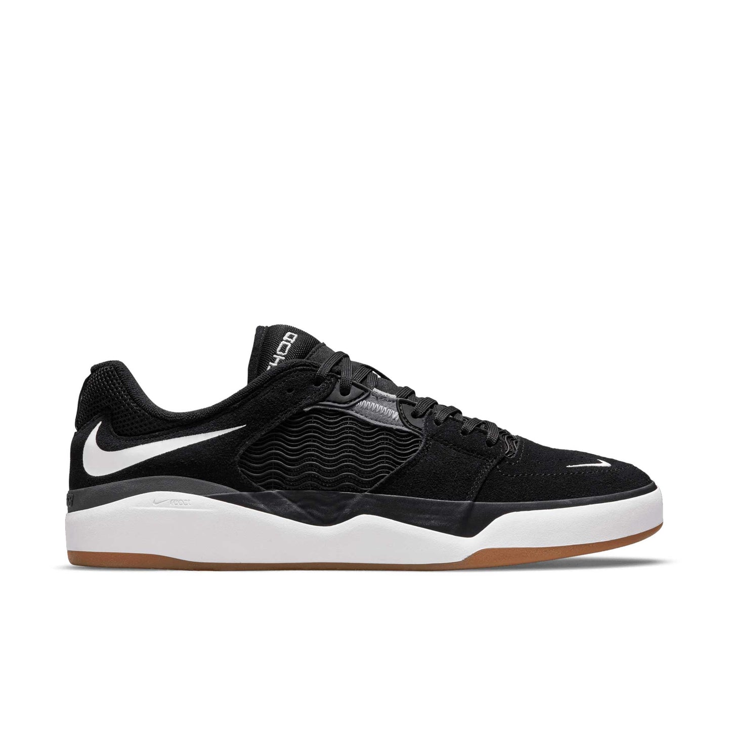 Nike SB Ishod Wair, black/white-dark grey-black - Tiki Room Skateboards - 1