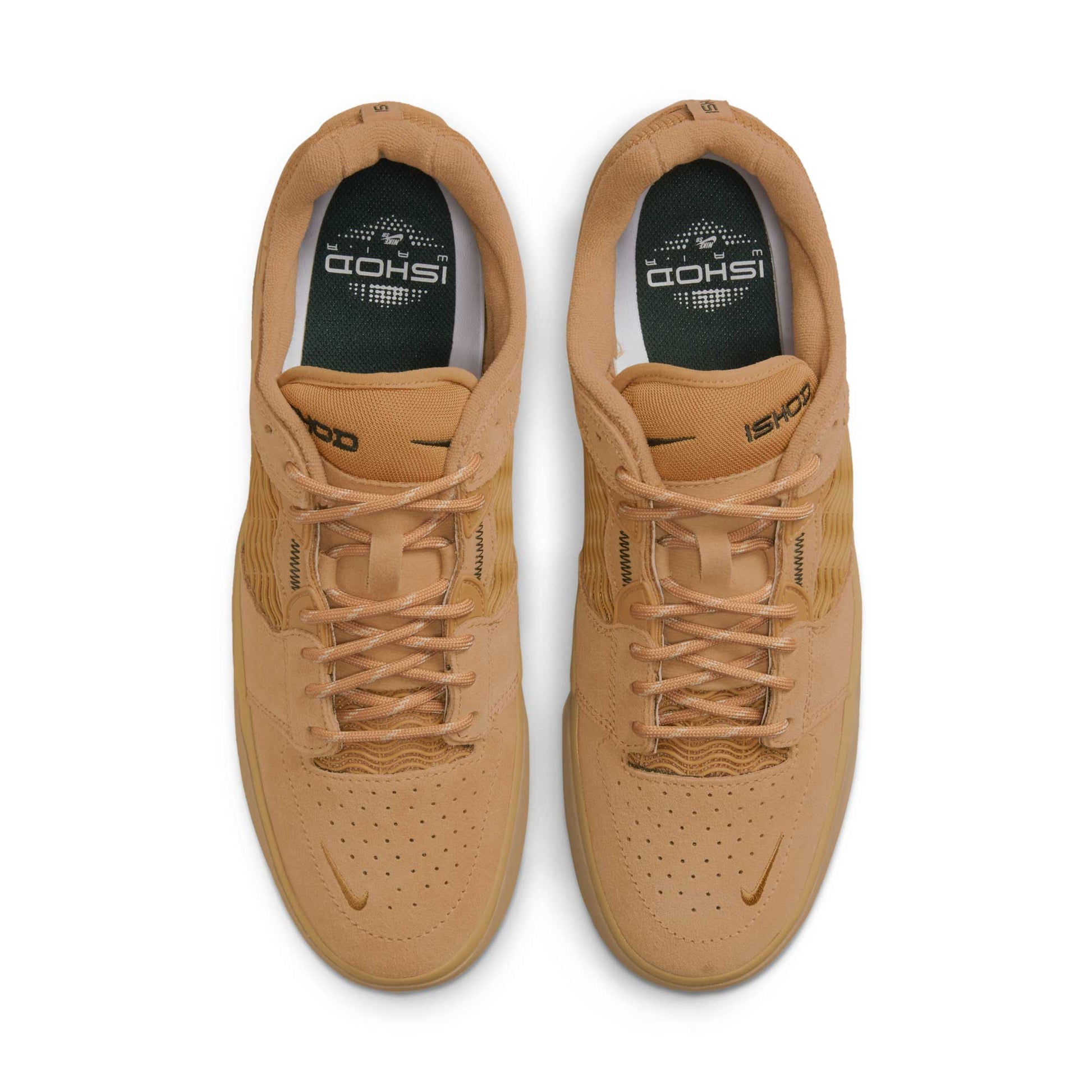 Nike SB Ishod Wair, flax/wheat-flax-gum light brown - Tiki Room Skateboards - 4