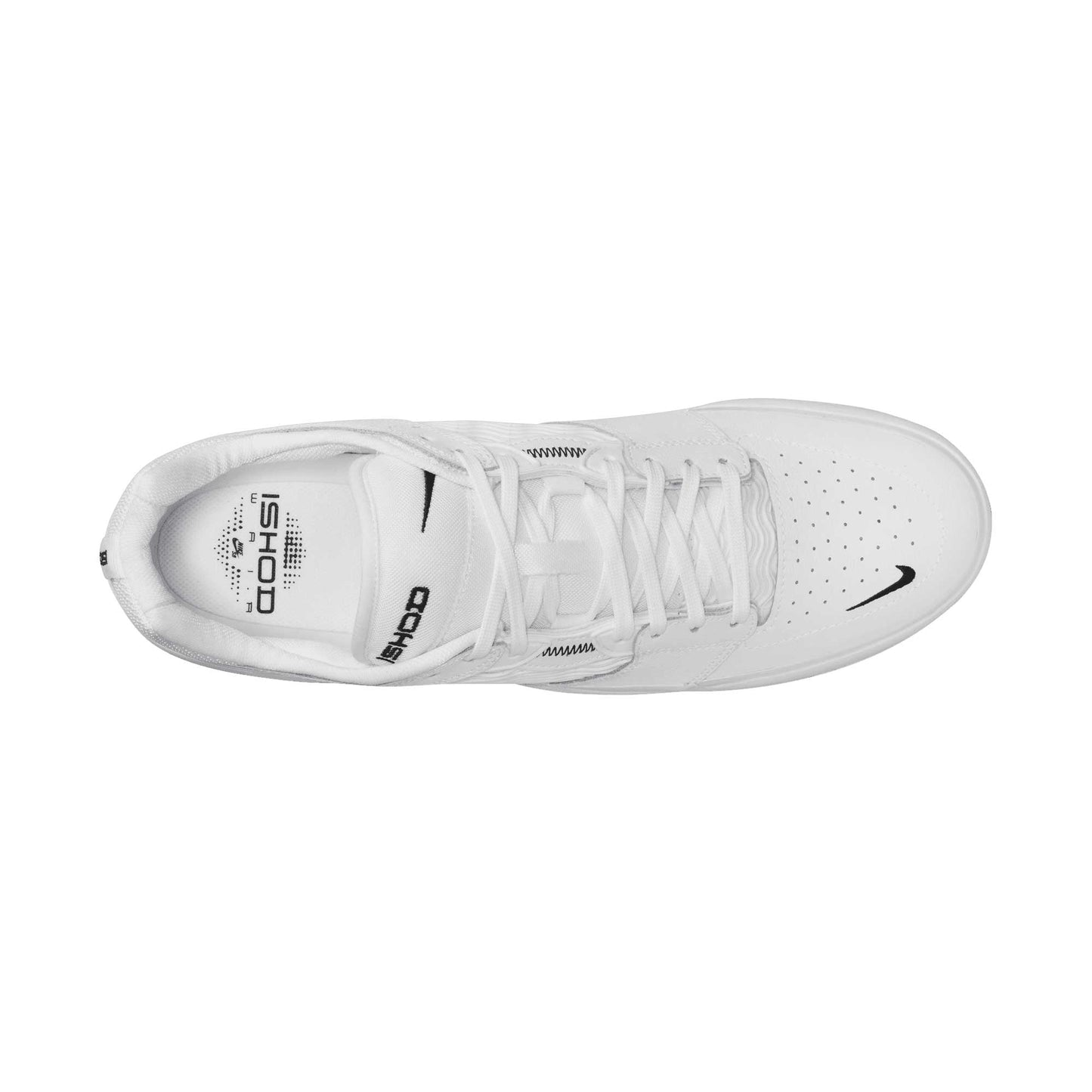 Nike SB Ishod Wair Premium, white/black-white-black - Tiki Room Skateboards - 8