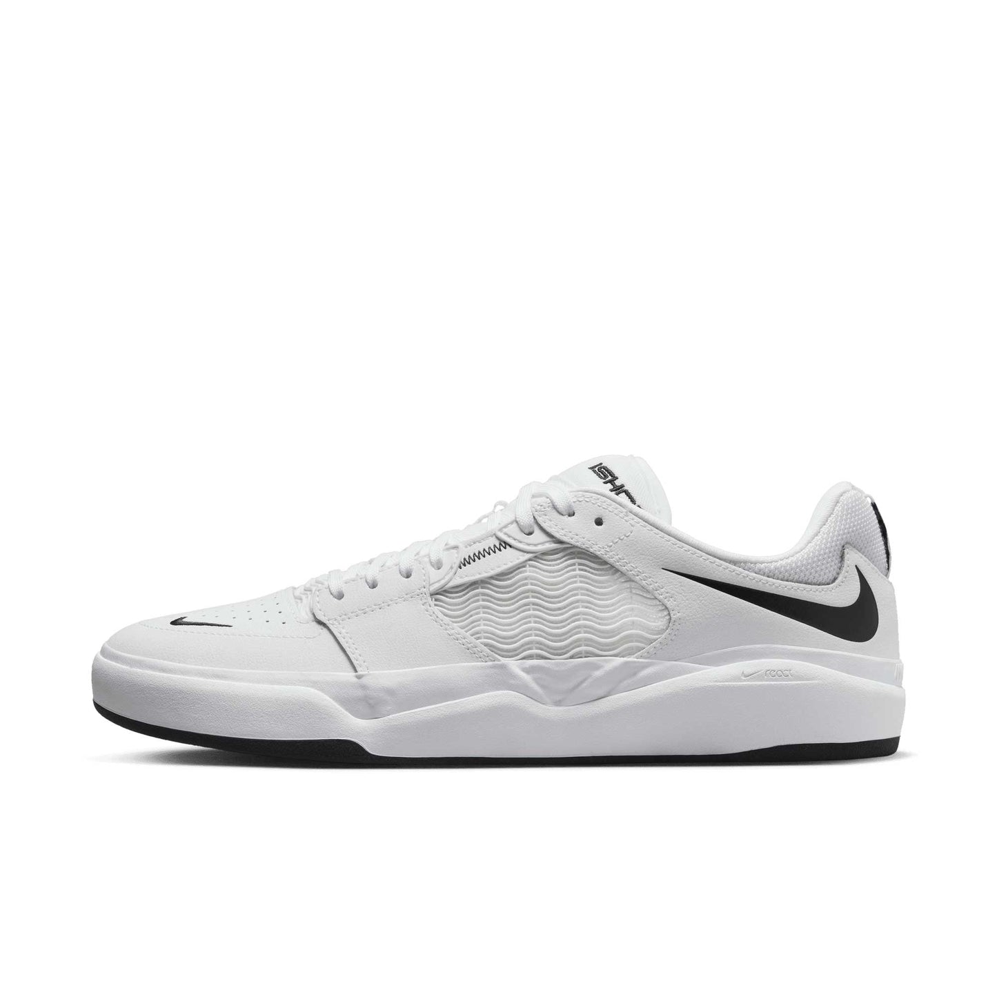 Nike SB Ishod Wair Premium, white/black-white-black - Tiki Room Skateboards - 5