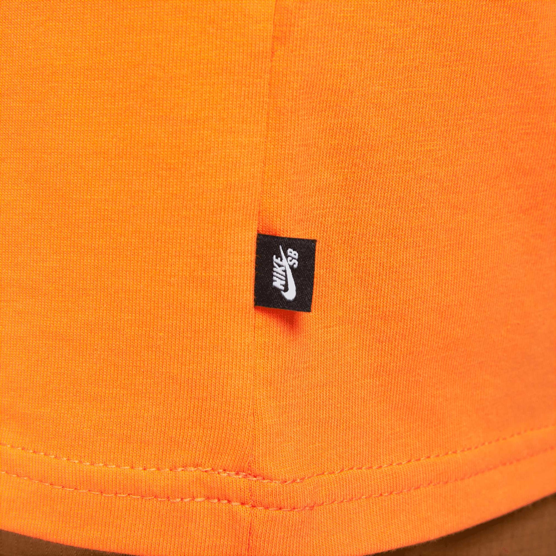 Nike SB Logo Skate T-Shirt, safety orange - Tiki Room Skateboards - 5