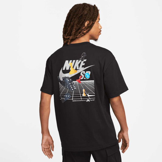 Nike SB Muni Tee, black - Tiki Room Skateboards - 1