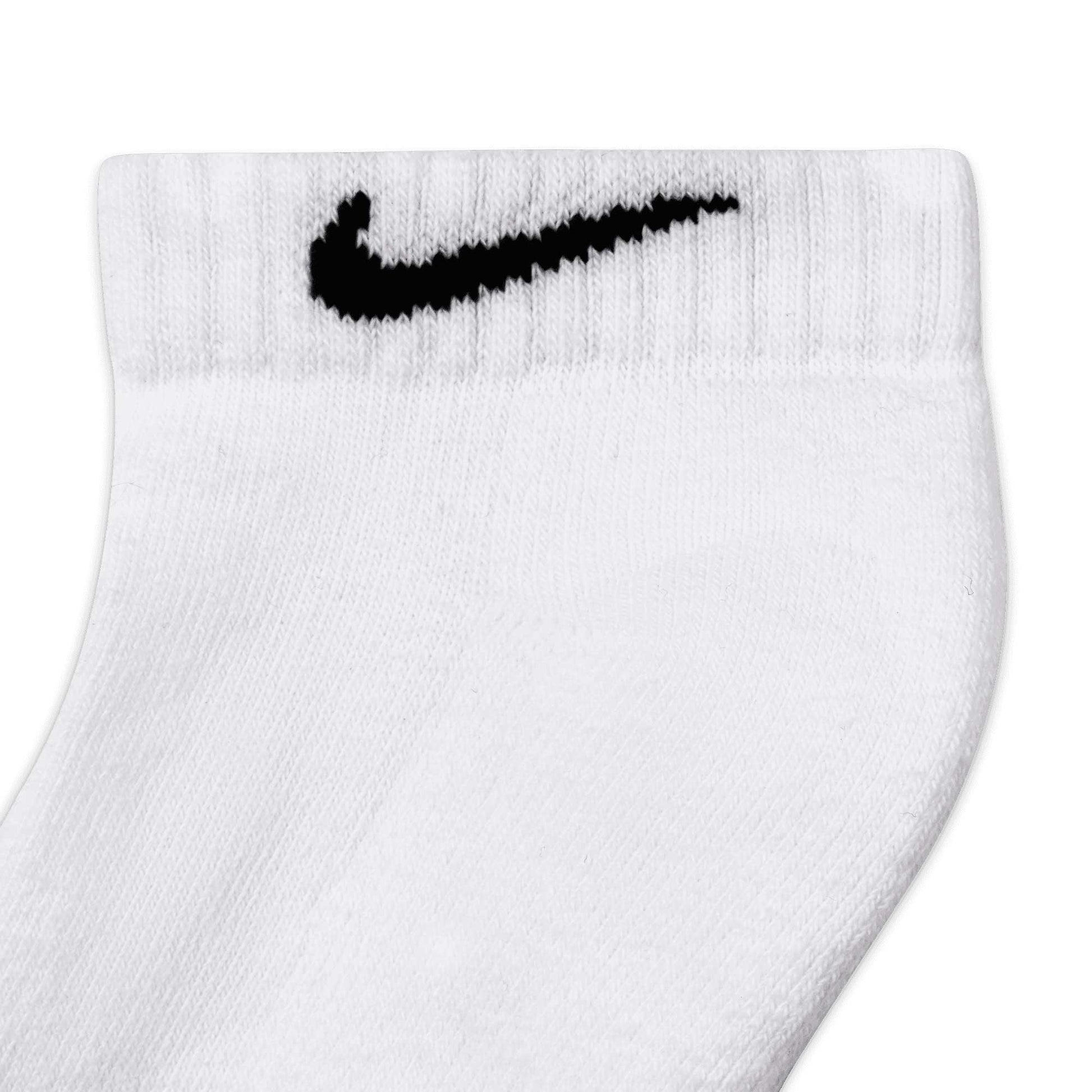 Nike SB Nike Everyday Cushioned Socks (3-Pack), white/black, white/black - Tiki Room Skateboards - 5