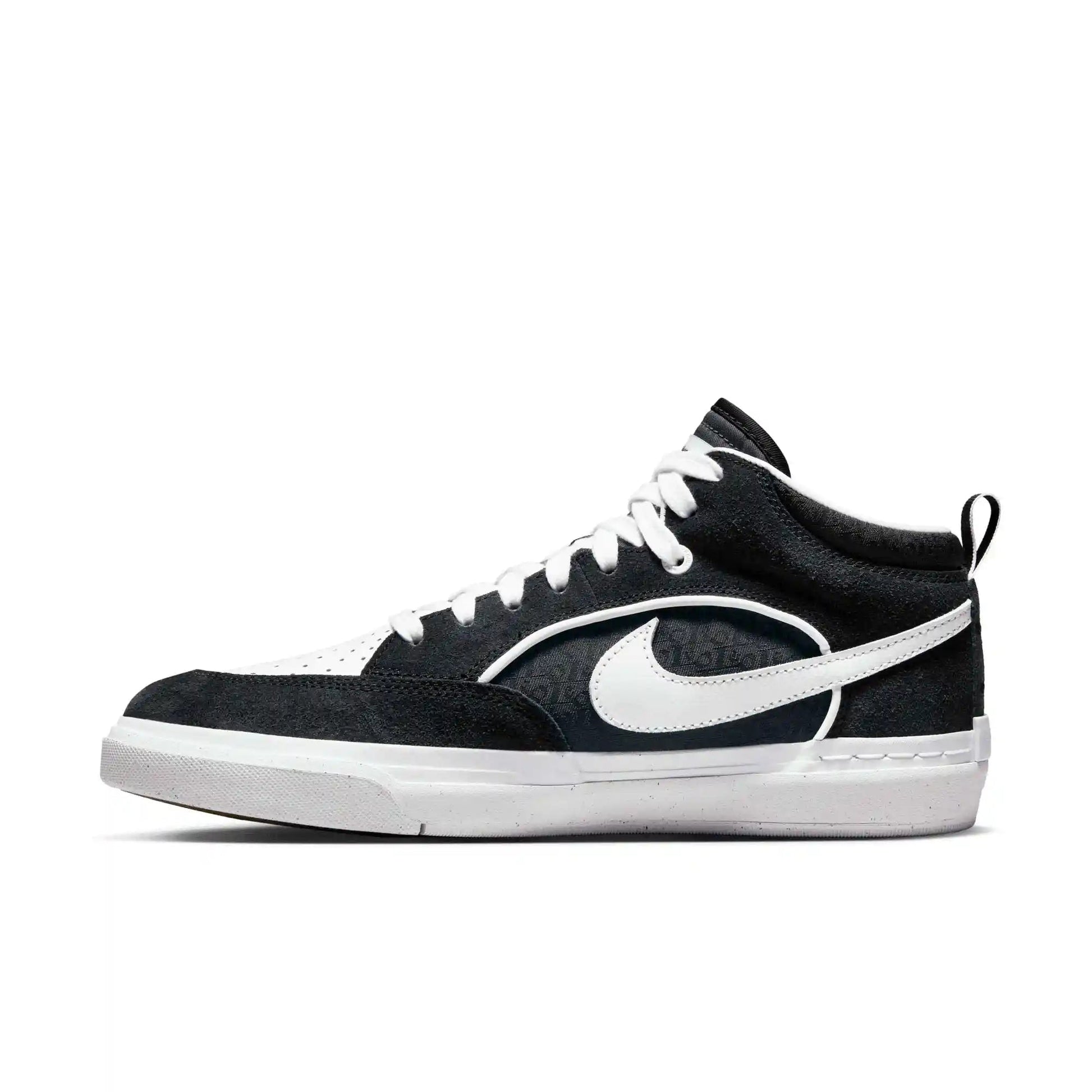Nike SB React Leo, black/white-black-gum light brown - Tiki Room Skateboards - 9