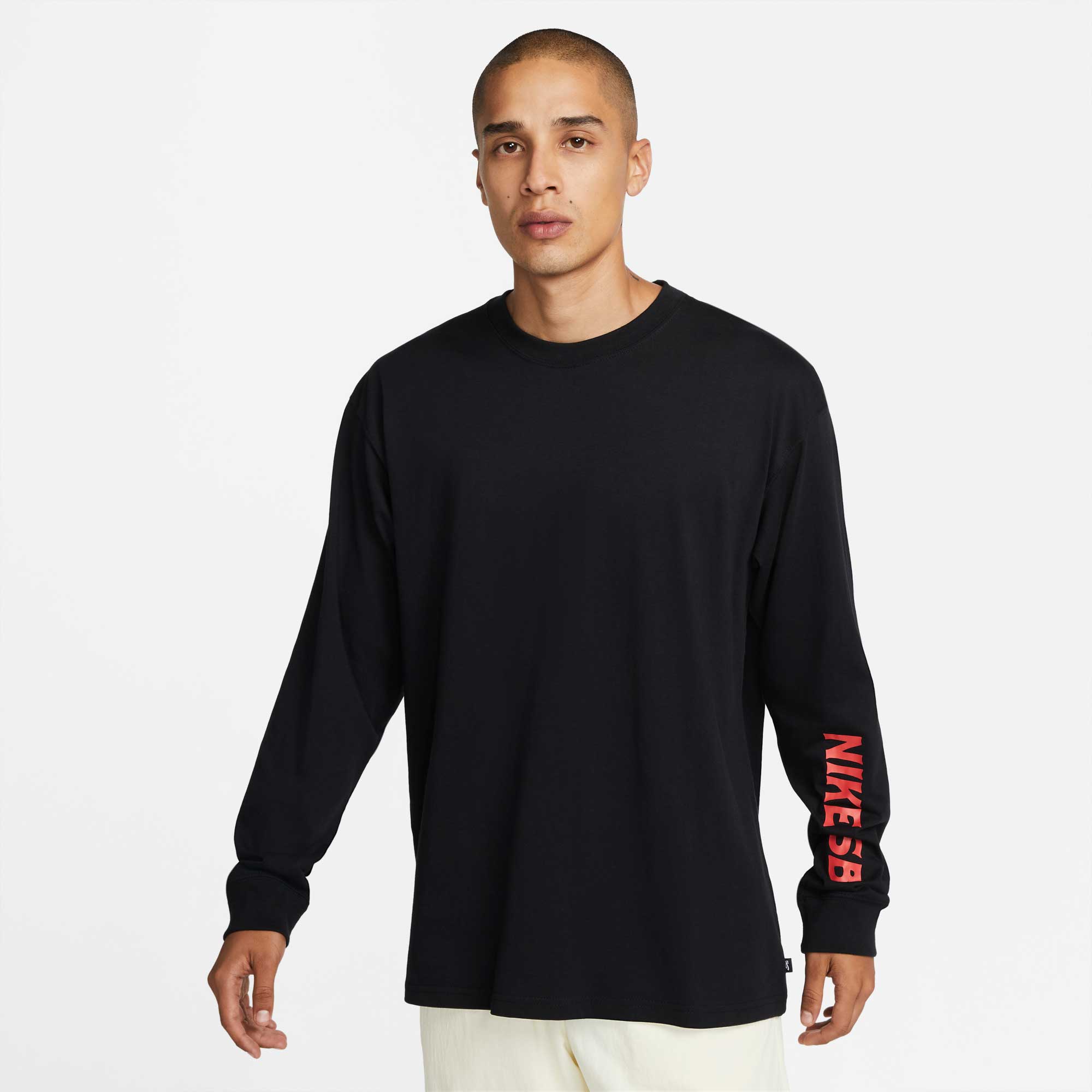 Nike SB Snake long sleeve tee, black