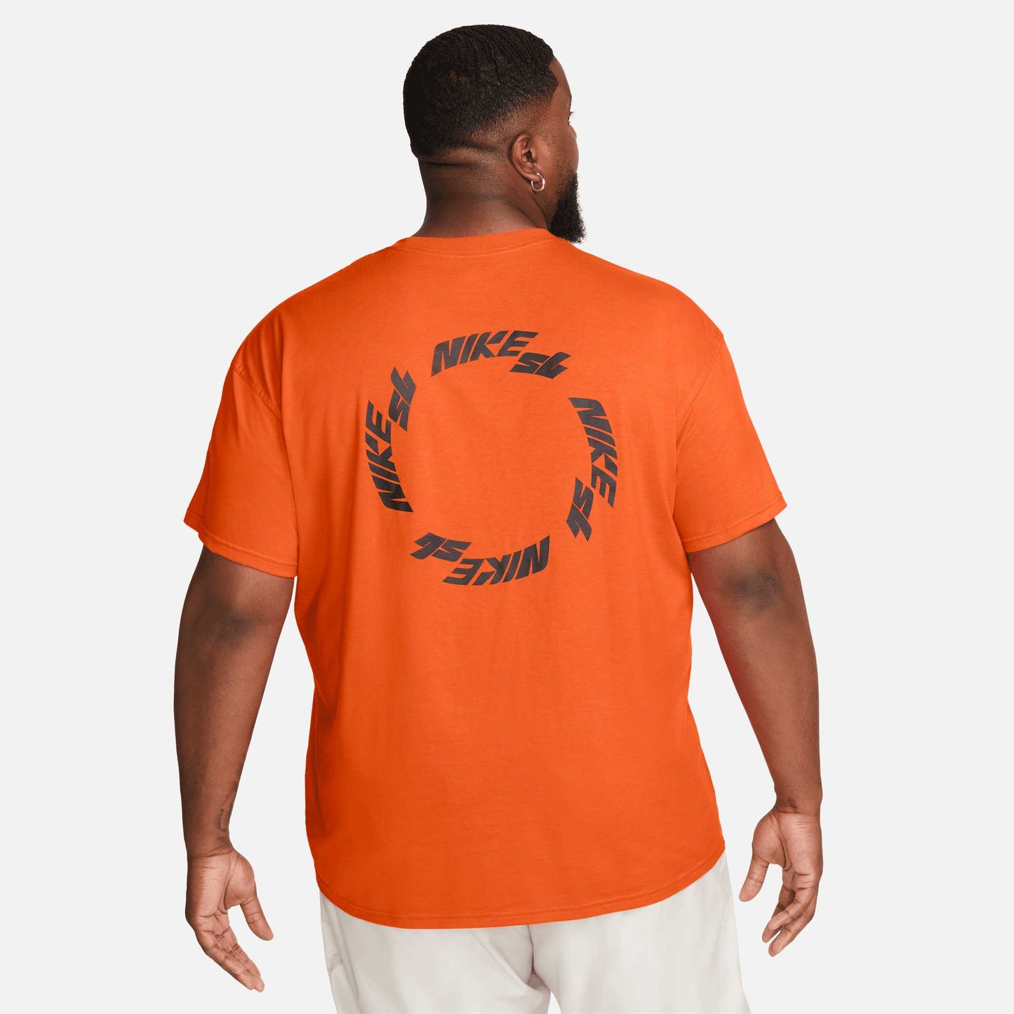 Nike SB Wheel T-Shirt, safety orange - Tiki Room Skateboards - 9