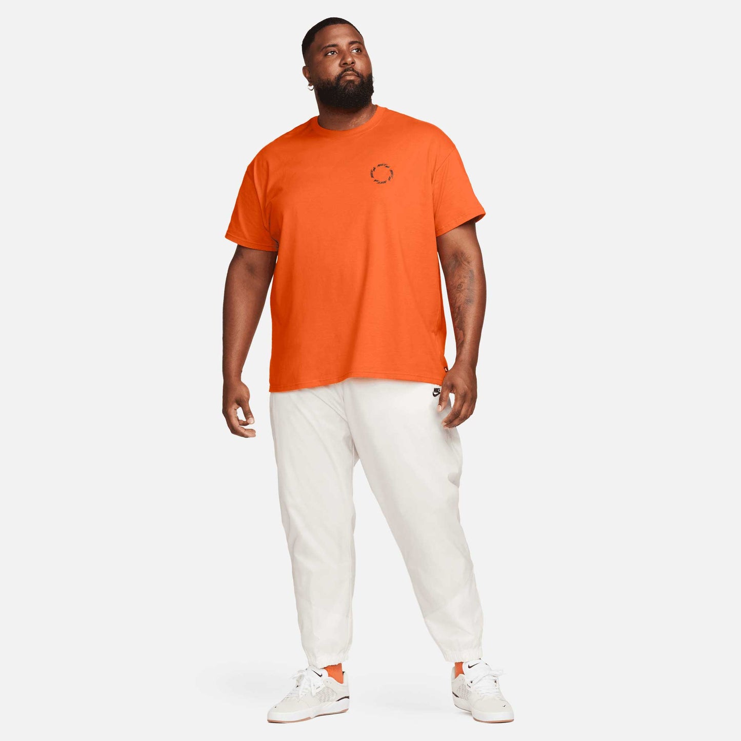 Nike SB Wheel T-Shirt, safety orange - Tiki Room Skateboards - 4