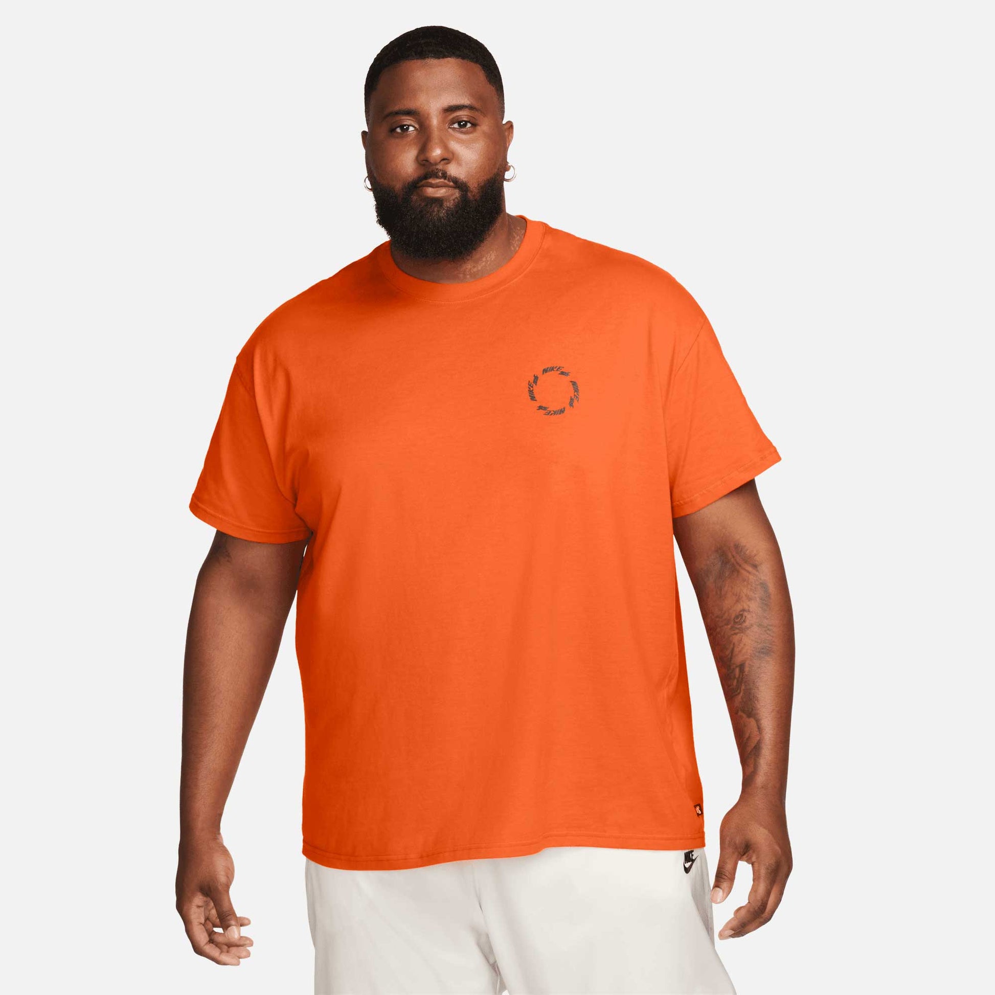 Nike SB Wheel T-Shirt, safety orange - Tiki Room Skateboards - 8