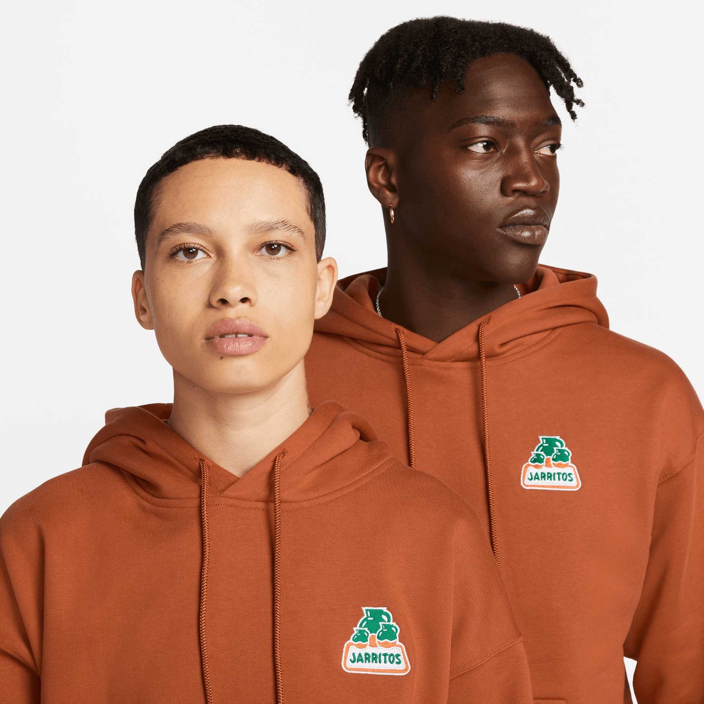 Nike SB X Jarritos®️ Fleece Skate Hoodie, dark russet - Tiki Room Skateboards - 2