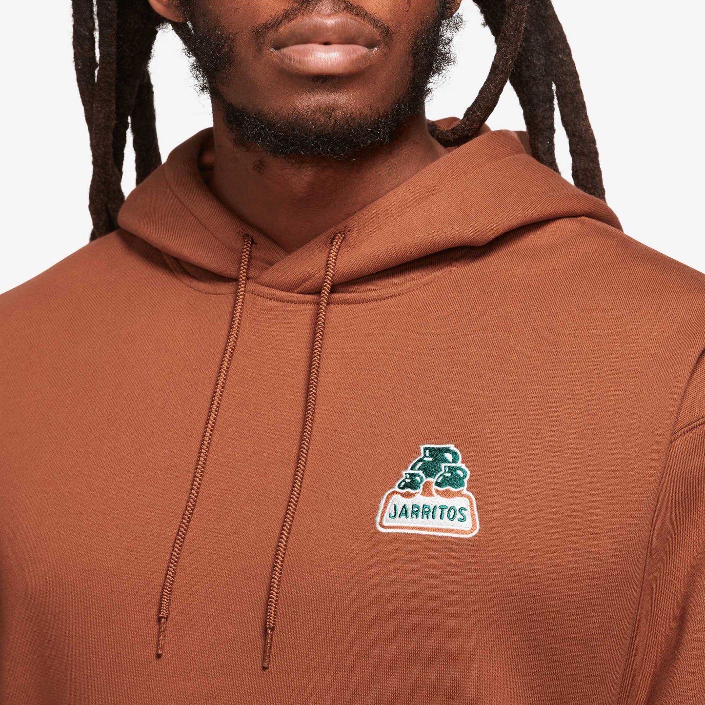 Nike SB X Jarritos®️ Fleece Skate Hoodie, dark russet - Tiki Room Skateboards - 3