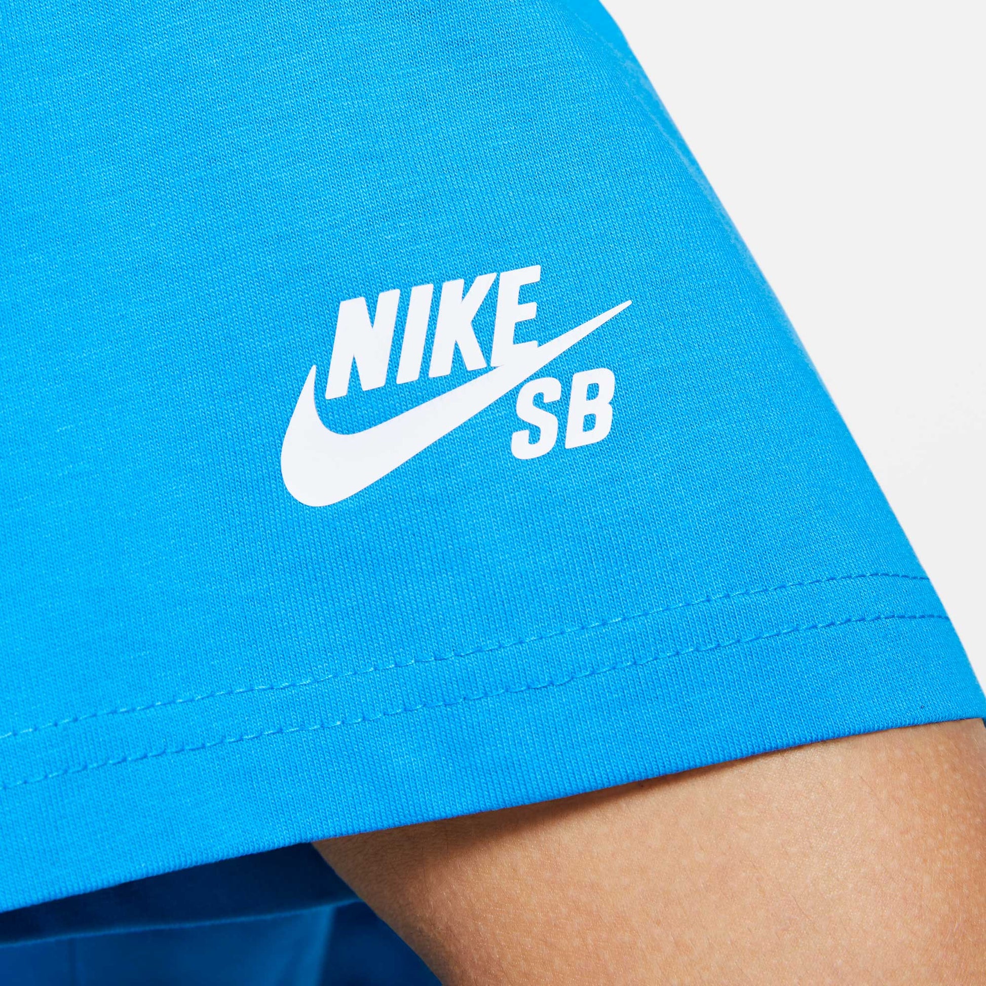 Nike SB x Parra 'France Federation Kit' t-shirt, neptune blue/white - Tiki Room Skateboards - 3