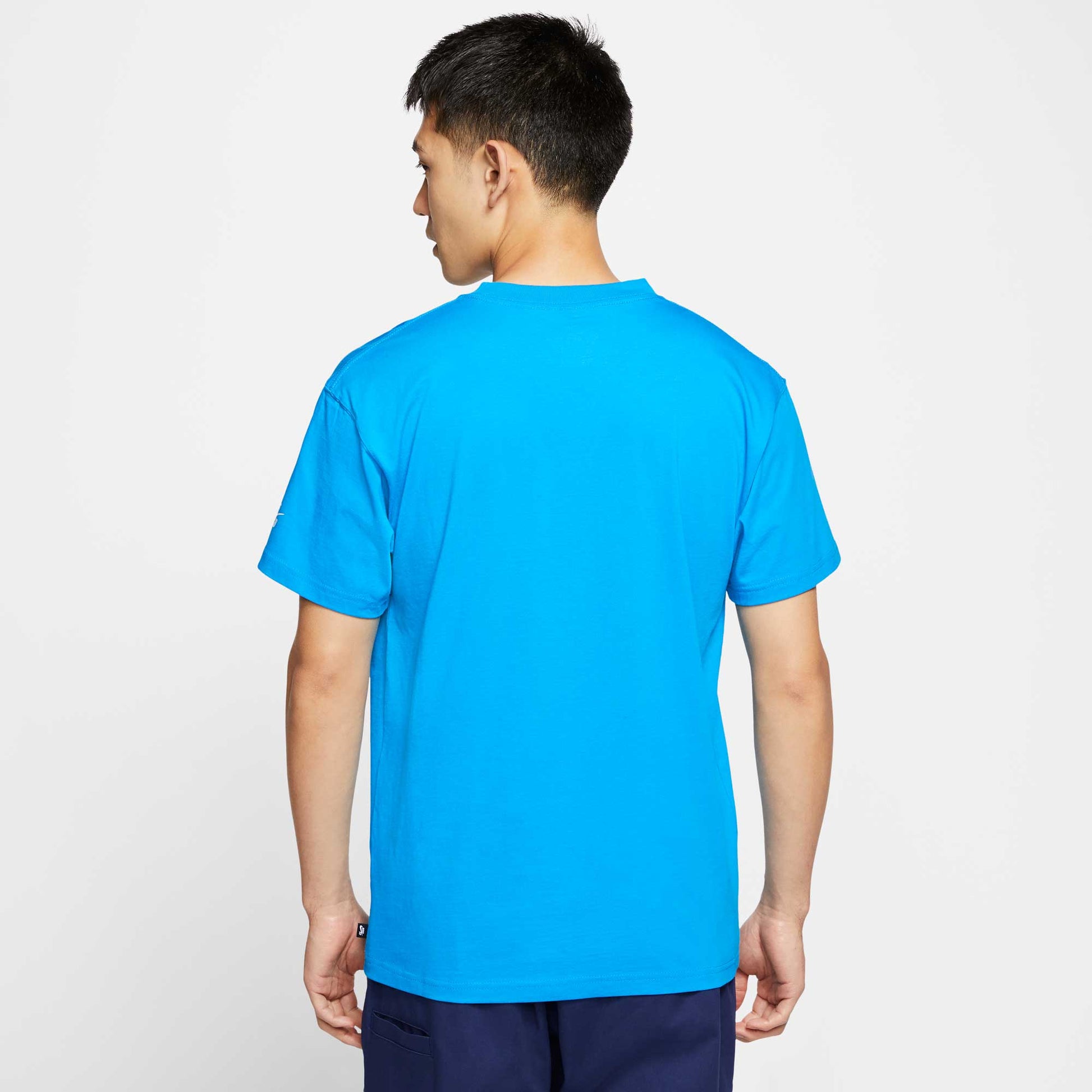 Nike SB x Parra 'France Federation Kit' t-shirt, neptune blue/white - Tiki Room Skateboards - 6