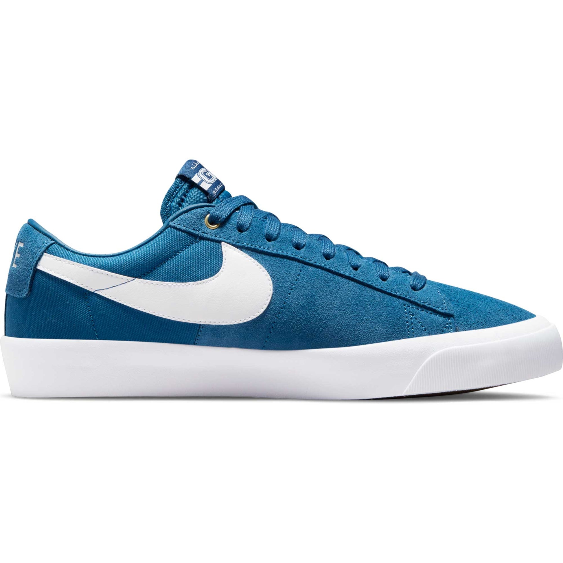 Nike SB Zoom Blazer Low Pro GT, court blue/white - court blue - Tiki Room Skateboards - 10