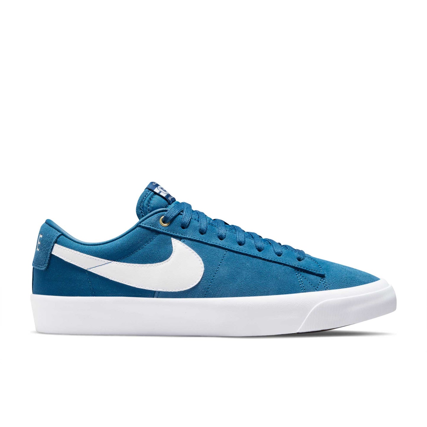Nike SB Zoom Blazer Low Pro GT, court blue/white - court blue - Tiki Room Skateboards - 1