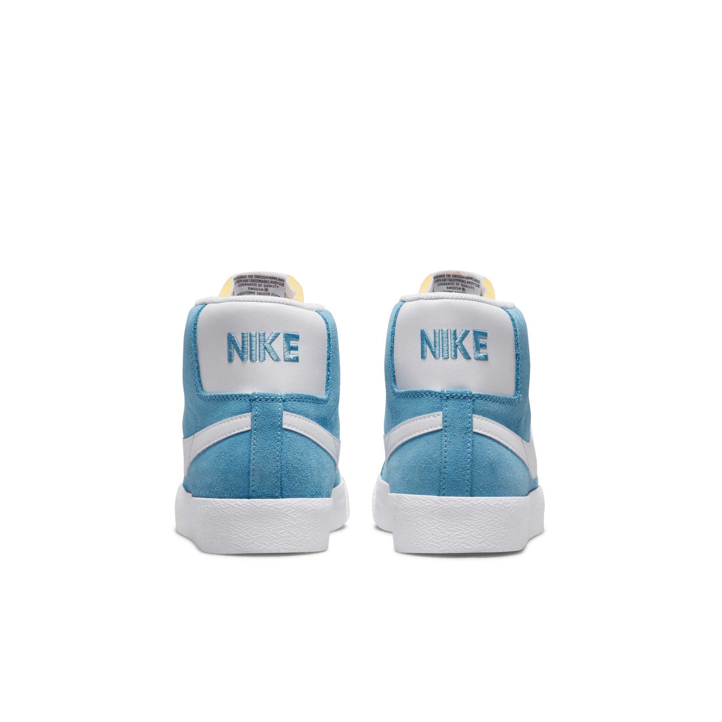 Nike SB Zoom Blazer Mid, cerulean/white-cerulean-white - Tiki Room Skateboards - 4