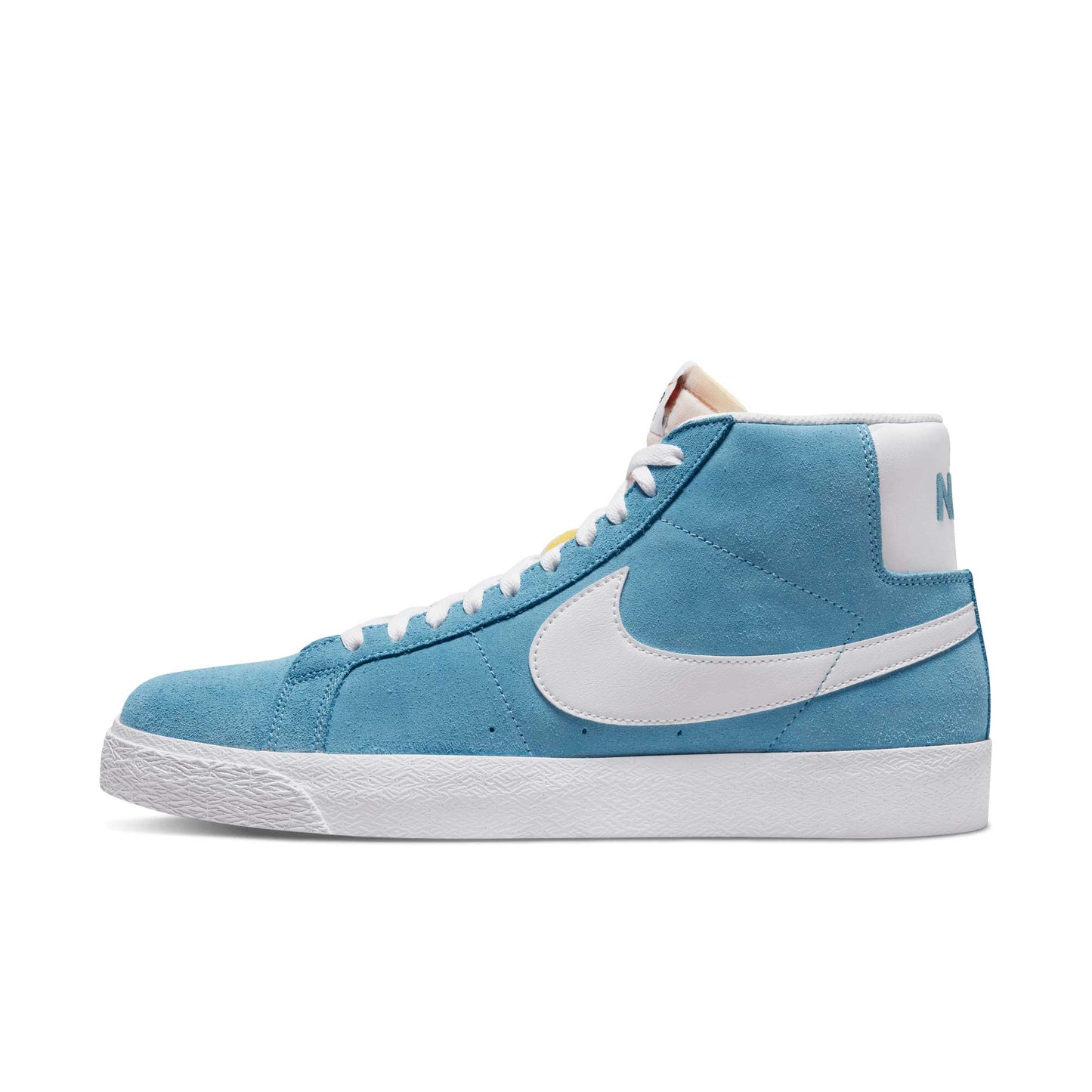 Nike SB Zoom Blazer Mid, cerulean/white-cerulean-white - Tiki Room Skateboards - 8