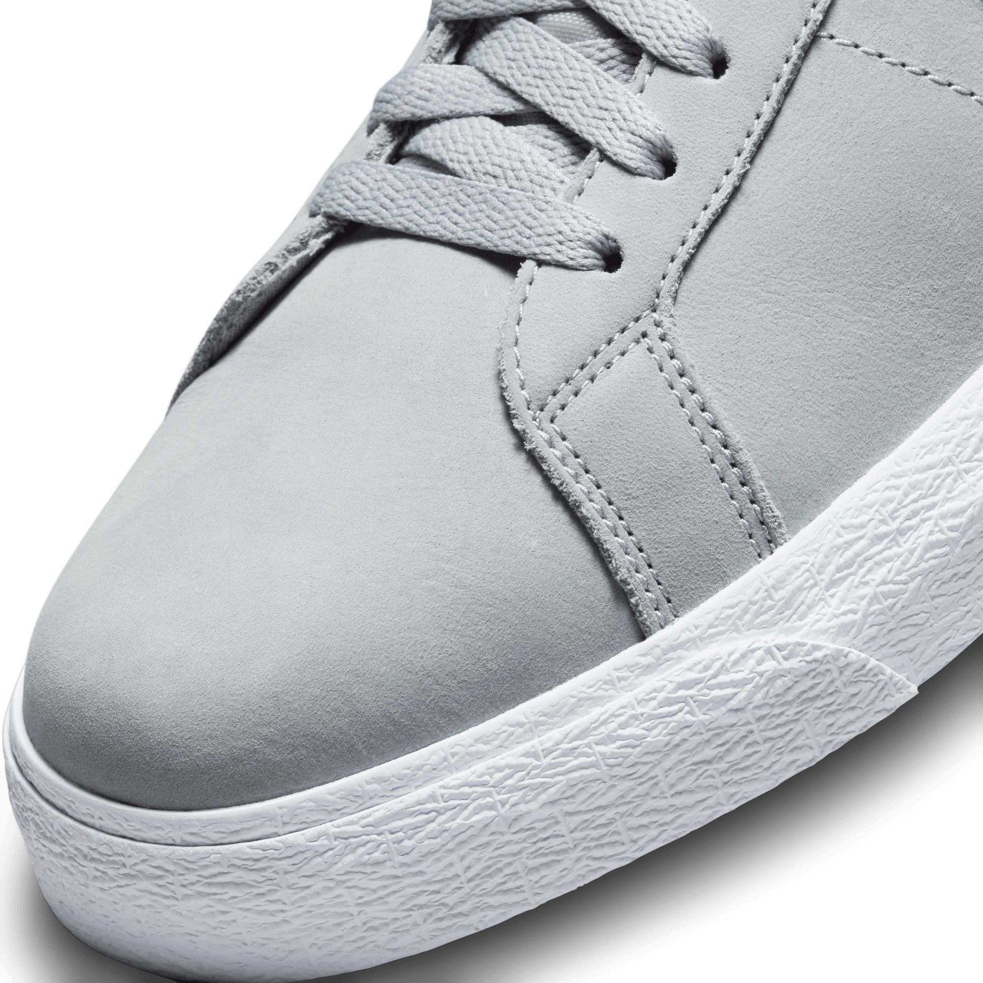 Nike SB Zoom Blazer Mid ISO, wolf grey/white-wolf grey - Tiki Room Skateboards - 10
