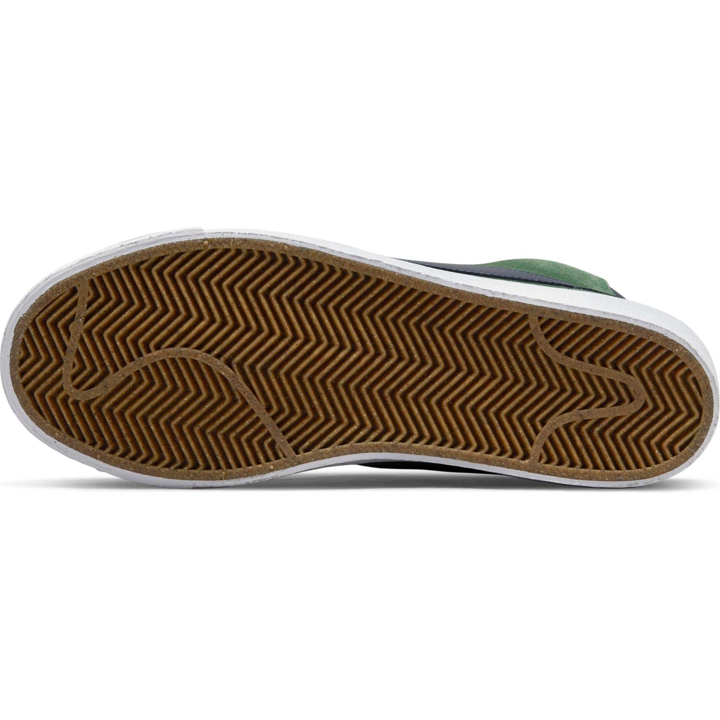 Nike SB Zoom Blazer Mid, noble green/midnight navy-noble green - Tiki Room Skateboards - 9