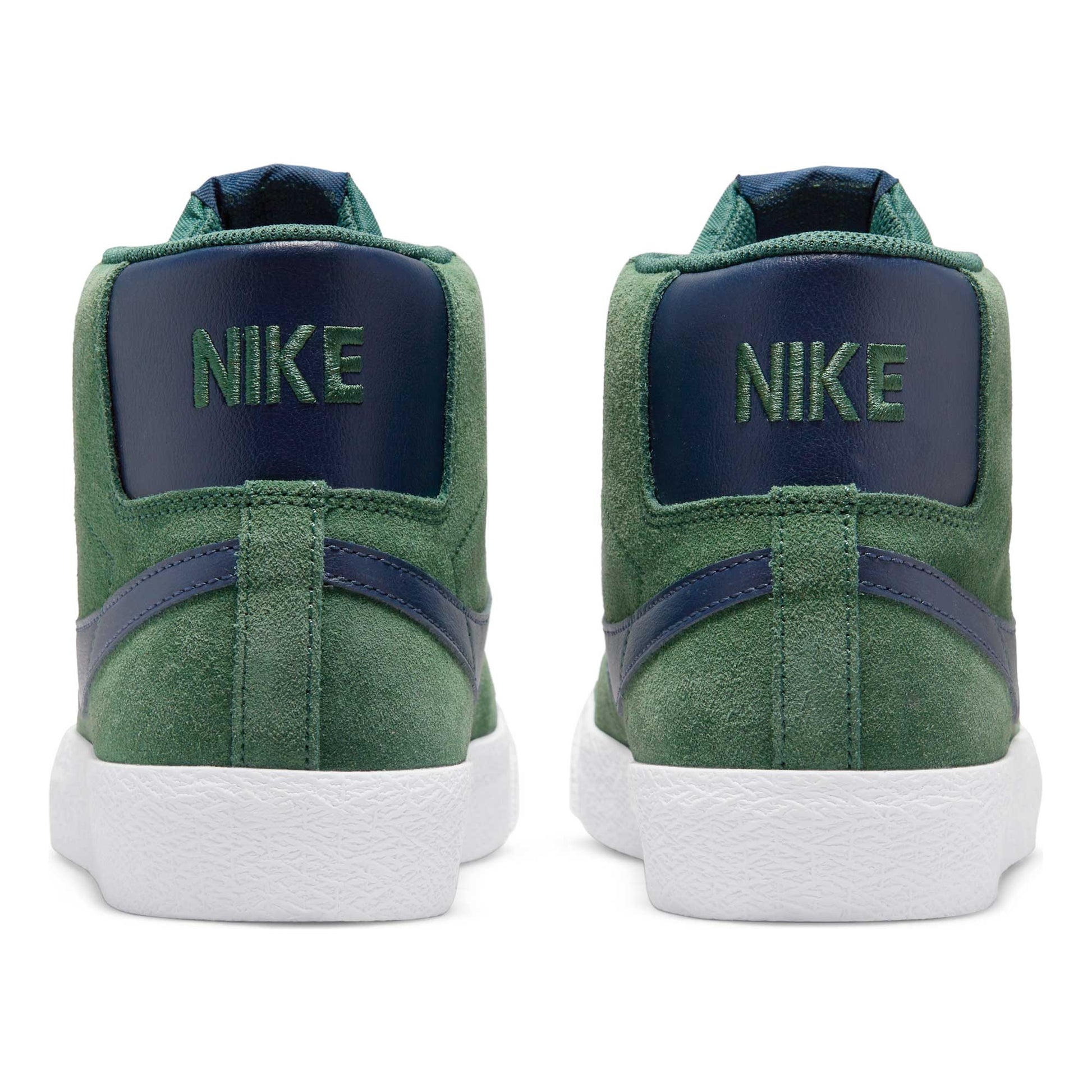 Nike SB Zoom Blazer Mid, noble green/midnight navy-noble green - Tiki Room Skateboards - 3
