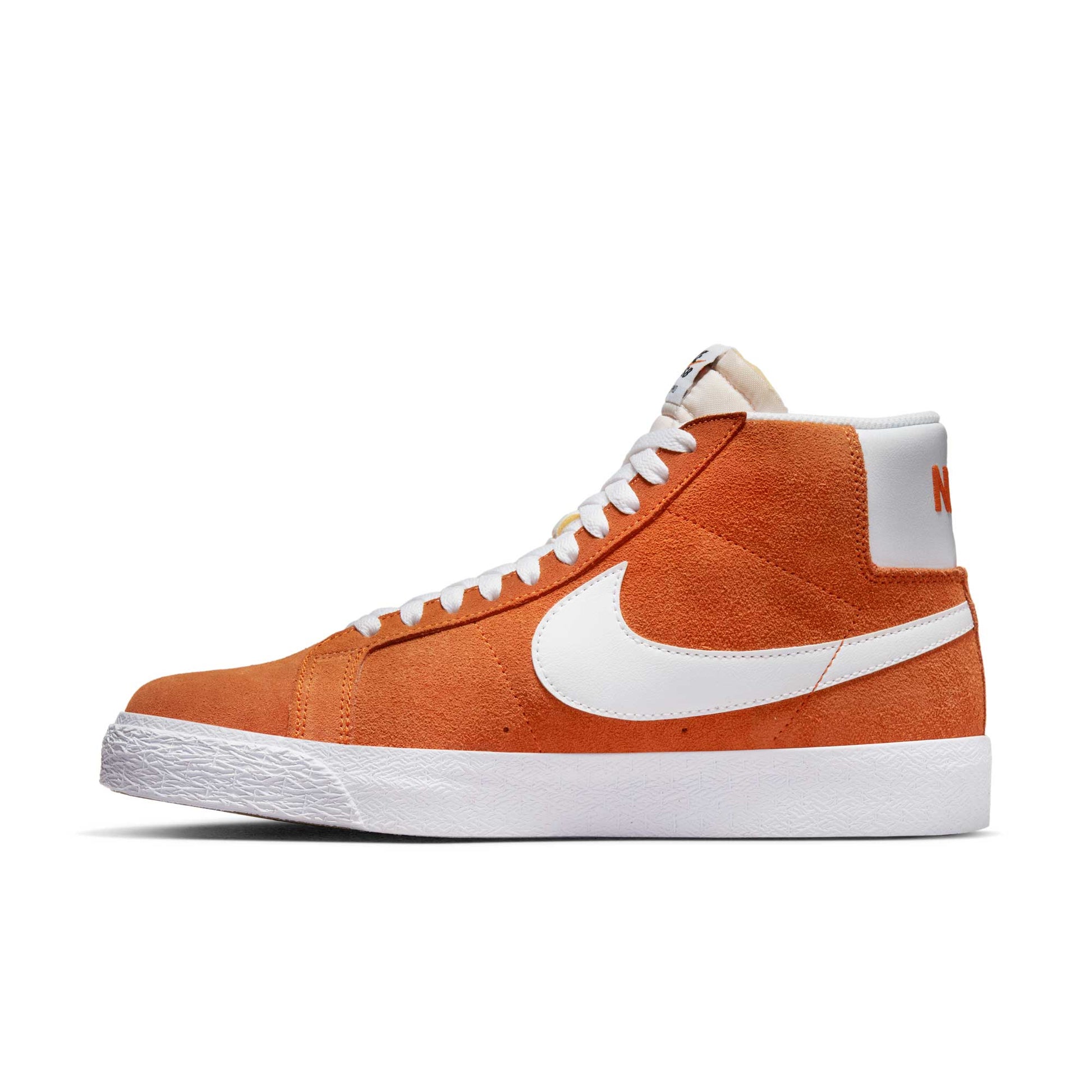 Nike SB Zoom Blazer Mid, safety orange/white-safety orange-white - Tiki Room Skateboards - 8