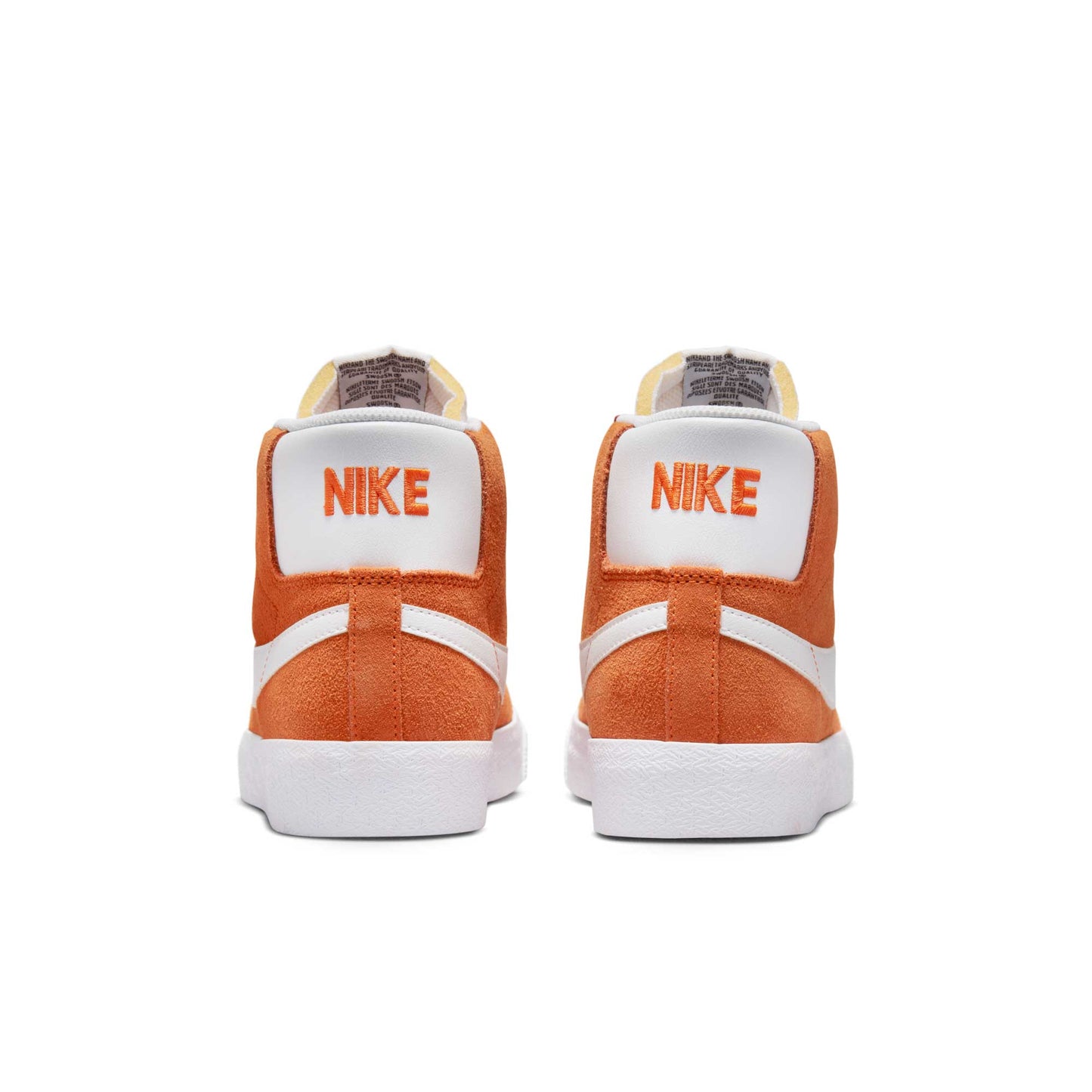 Nike SB Zoom Blazer Mid, safety orange/white-safety orange-white - Tiki Room Skateboards - 3