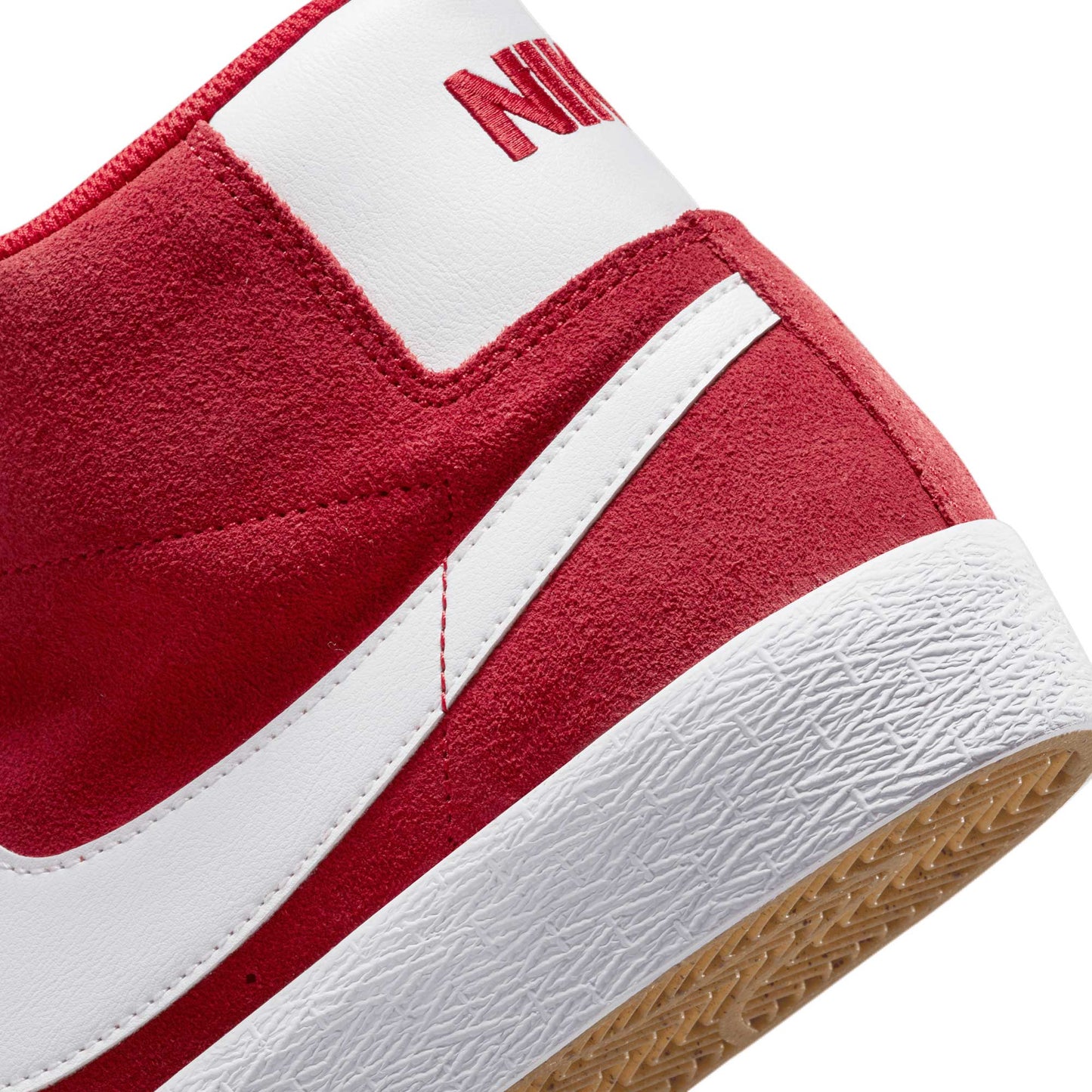 Nike SB Zoom Blazer Mid, university red/white-university red - Tiki Room Skateboards - 6