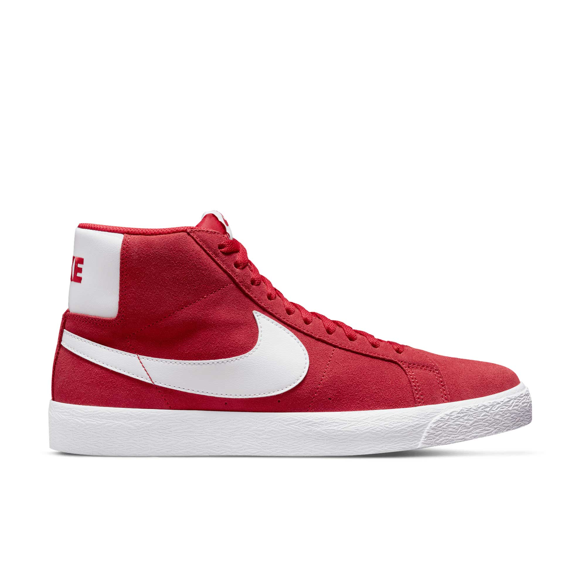 Blazer high white red best sale