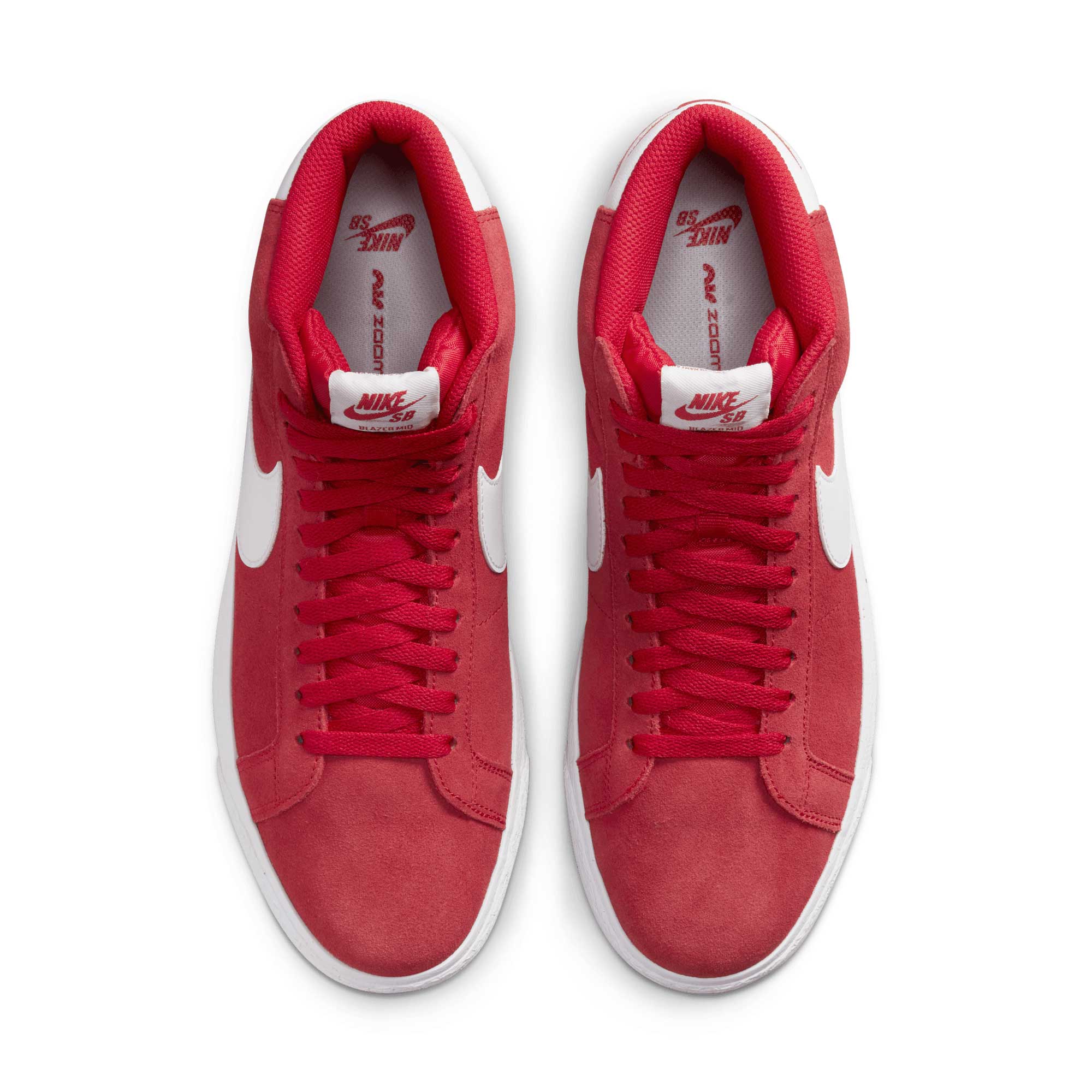 Nike sb zoom deals blazer mid red