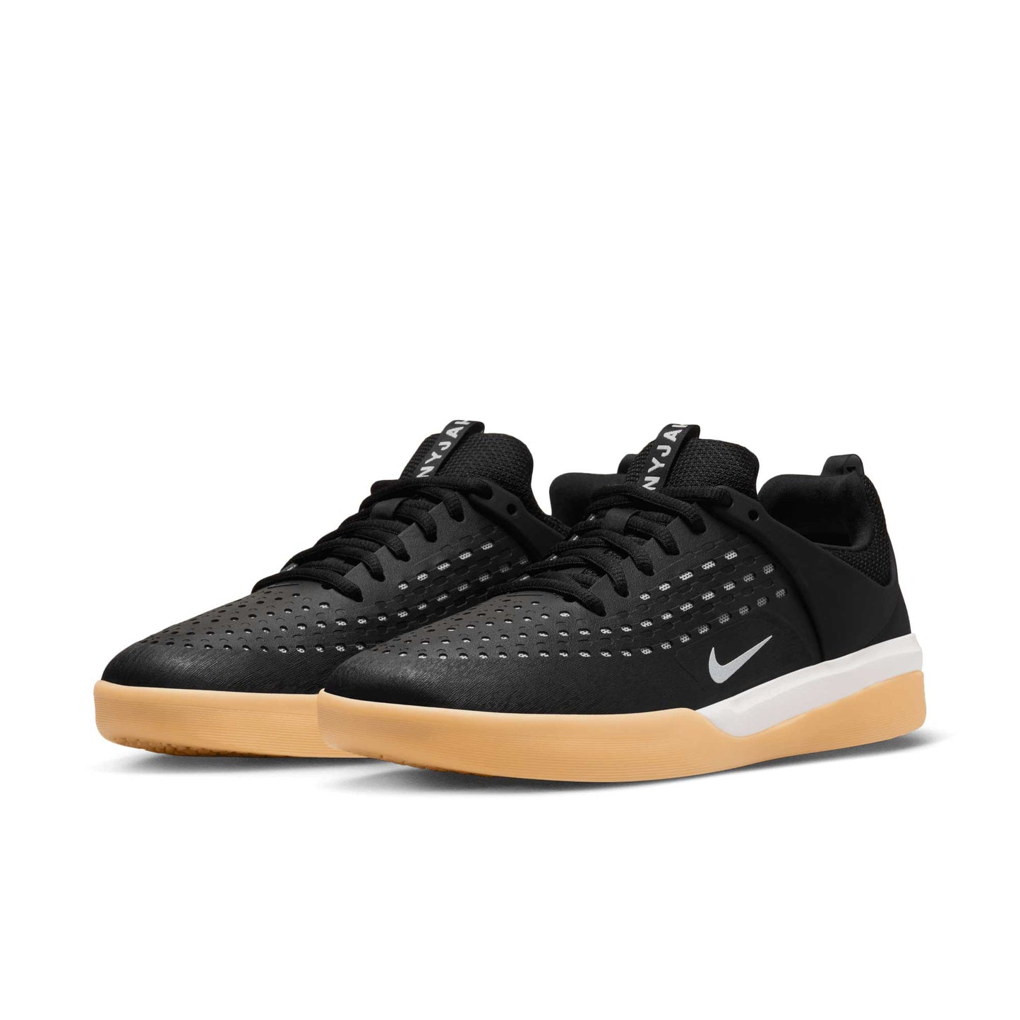 Nike SB Zoom Nyjah 3, black/white-black-white - Tiki Room Skateboards - 2