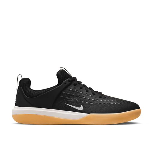 Nike SB Zoom Nyjah 3, black/white-black-white - Tiki Room Skateboards - 1
