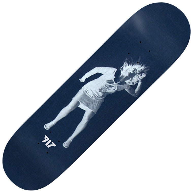 Nineoneseven Jive & Wail Blue Deck (8.38) - Tiki Room Skateboards - 1