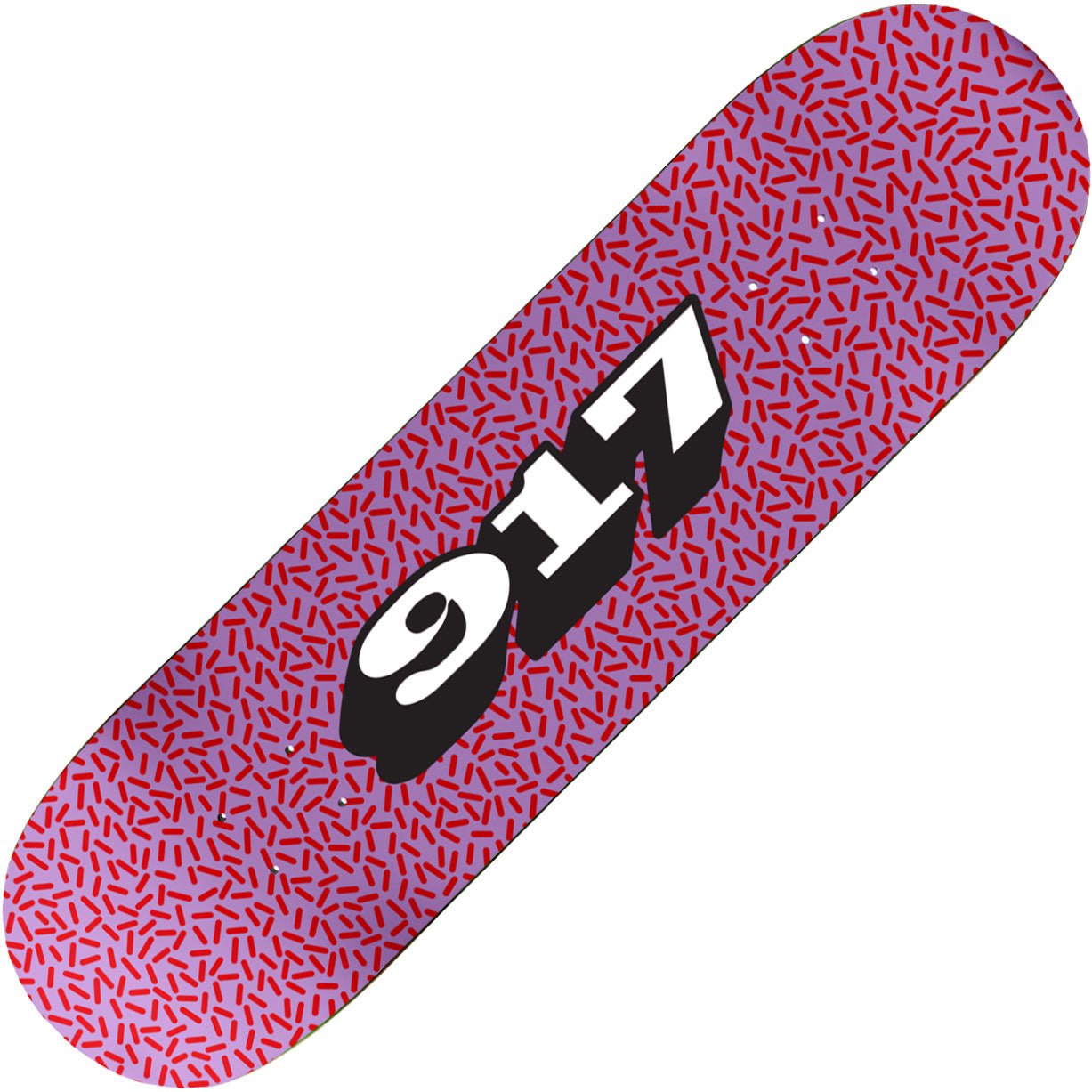 Nineoneseven Sprinkle Deck (8.5") - Tiki Room Skateboards - 1