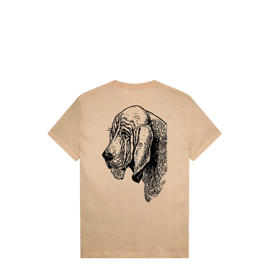 Passport Blood Hound Tee, sand - Tiki Room Skateboards - 1